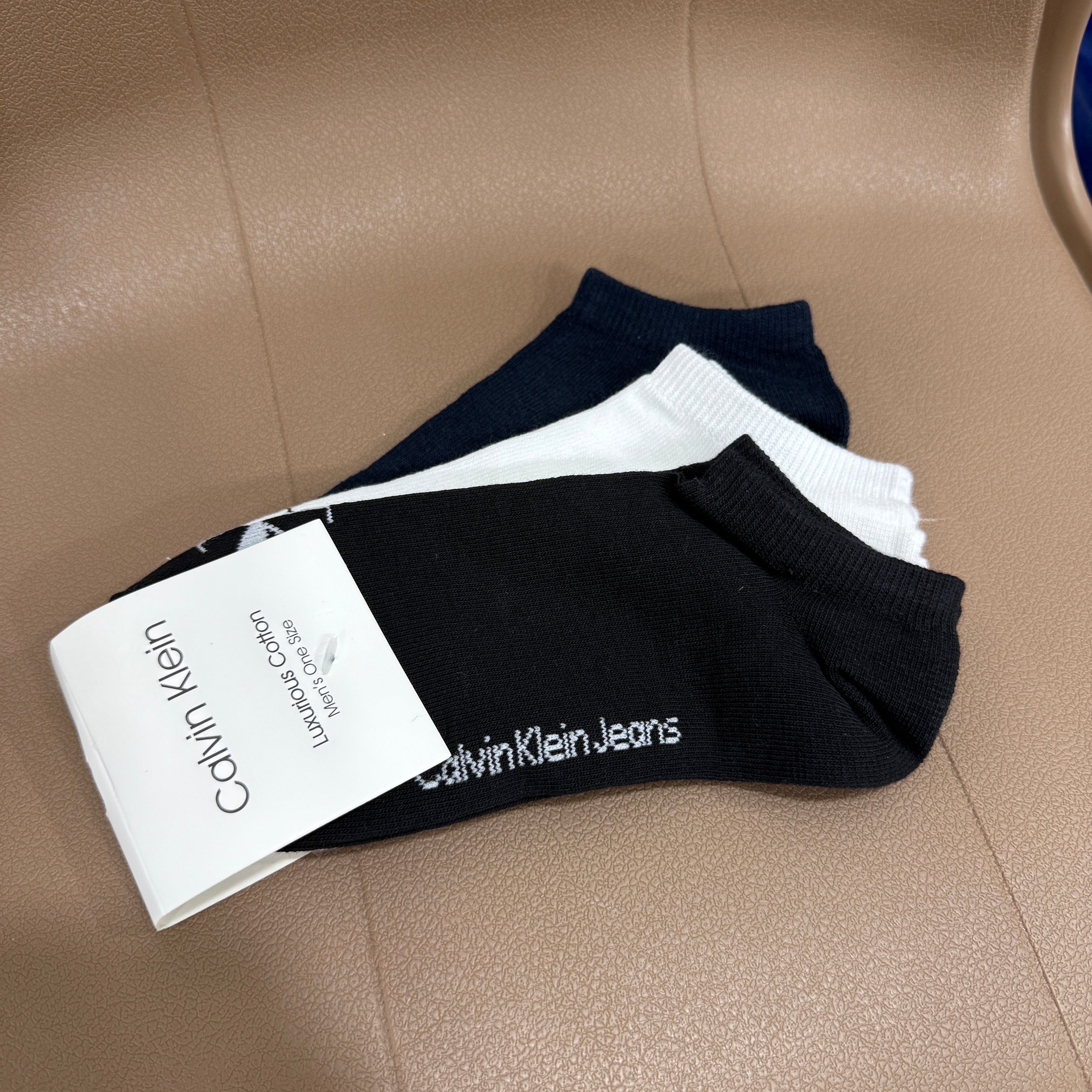 Calvin Klein ankle length socks (Pack of 3)