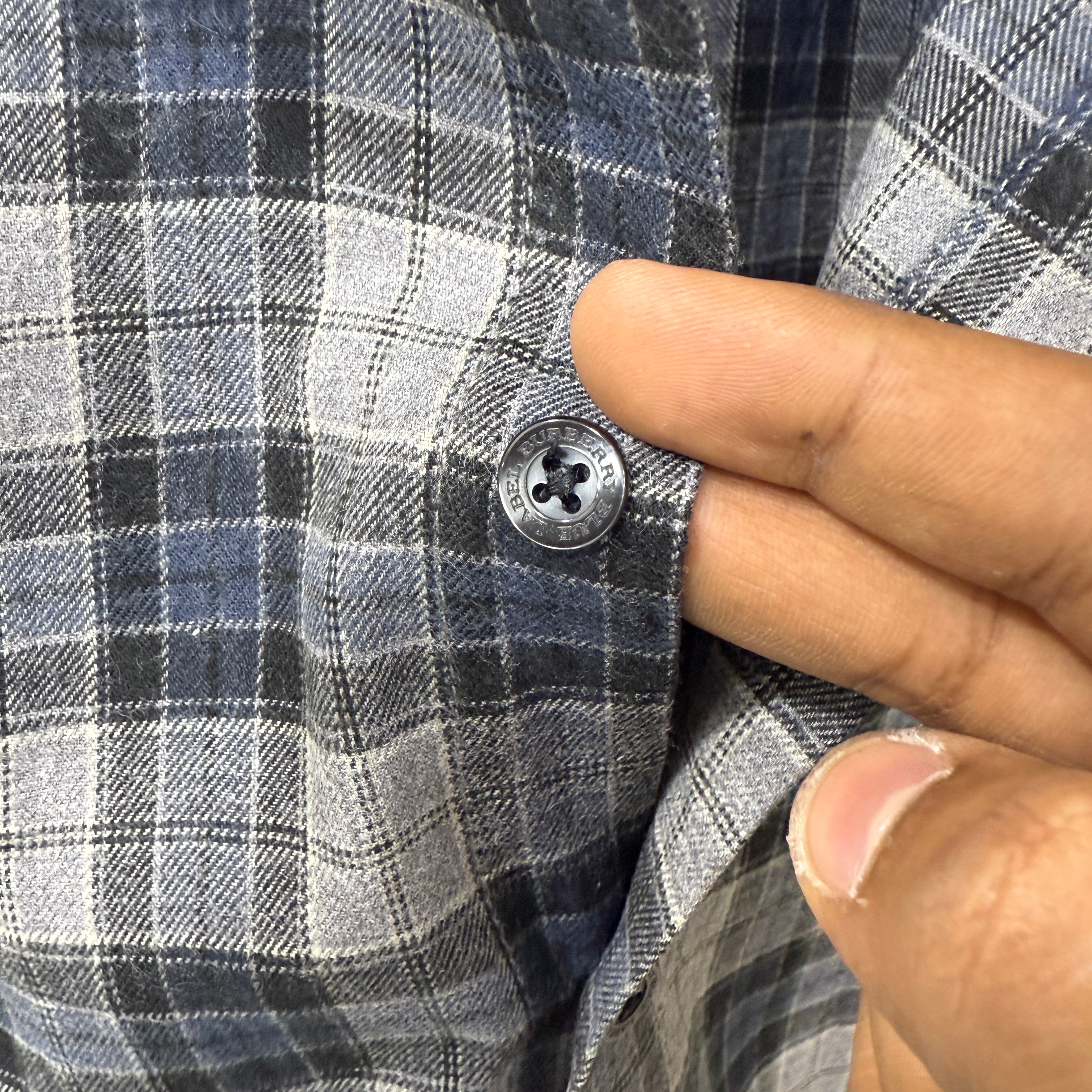 Burberry checkered shirt