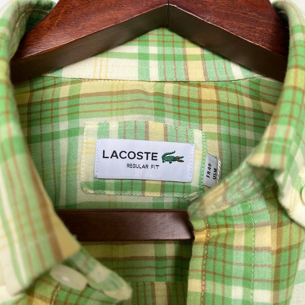 Lacoste checkered shirt