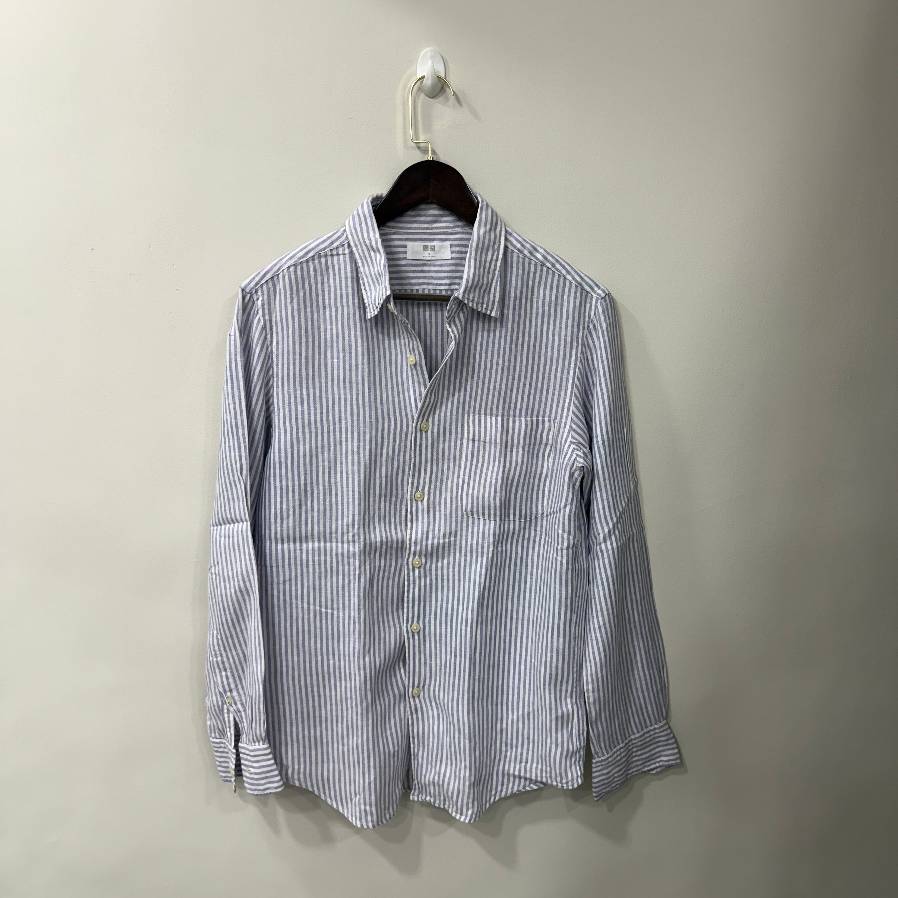 Uniqlo linen stripes