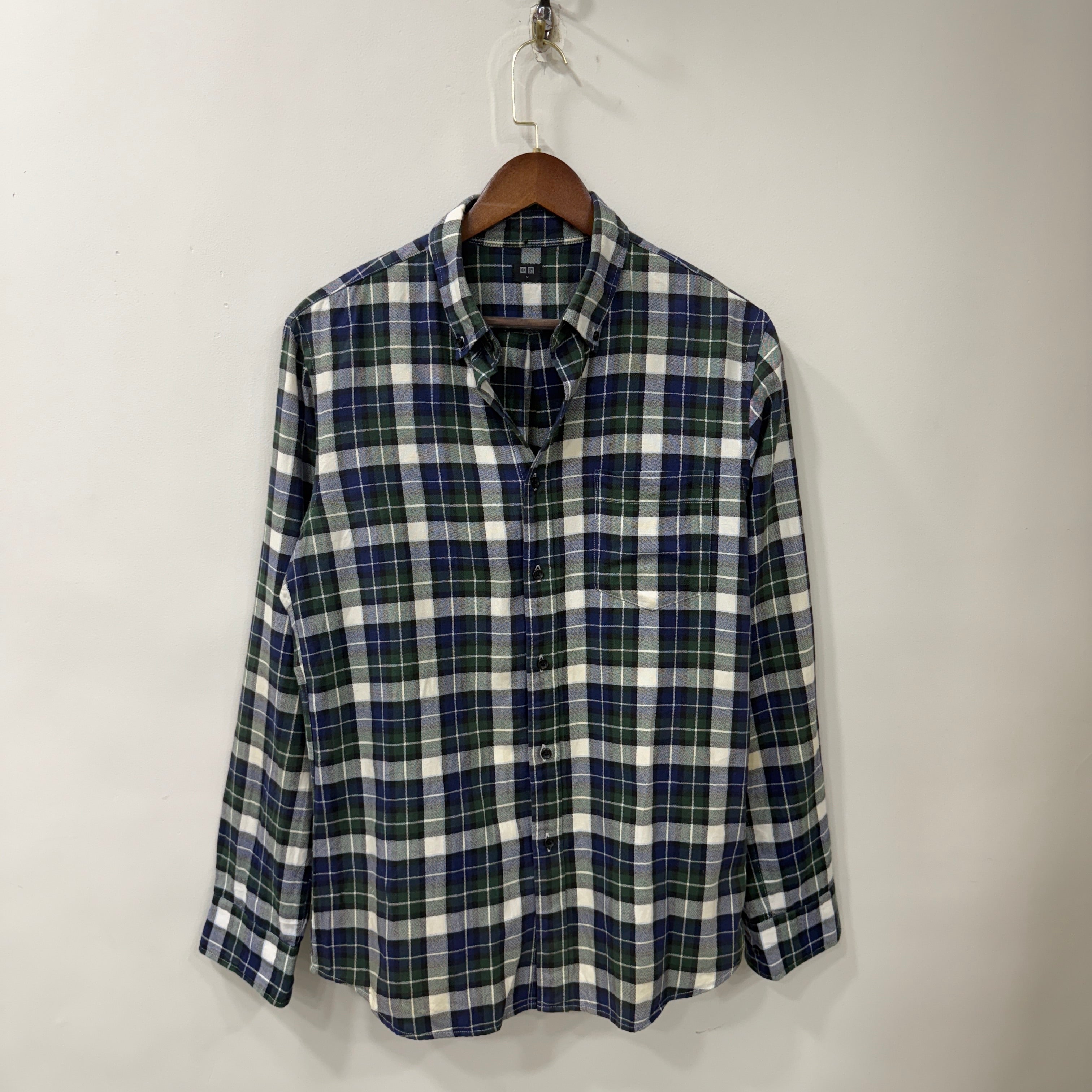 Uniqlo checkered shirt