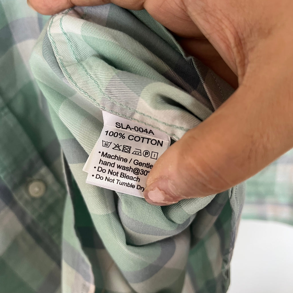 Lacoste checkered shirt