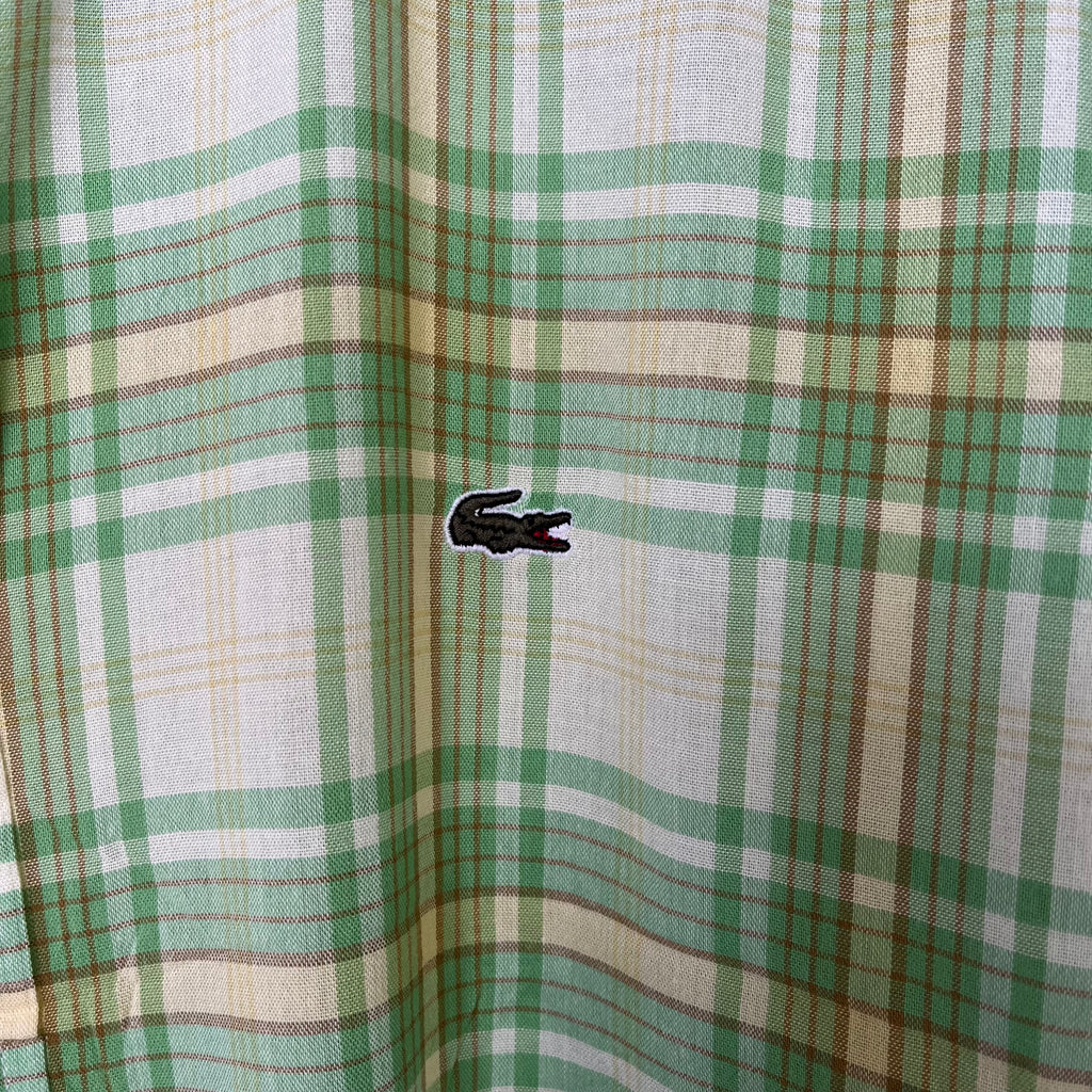 Lacoste checkered shirt