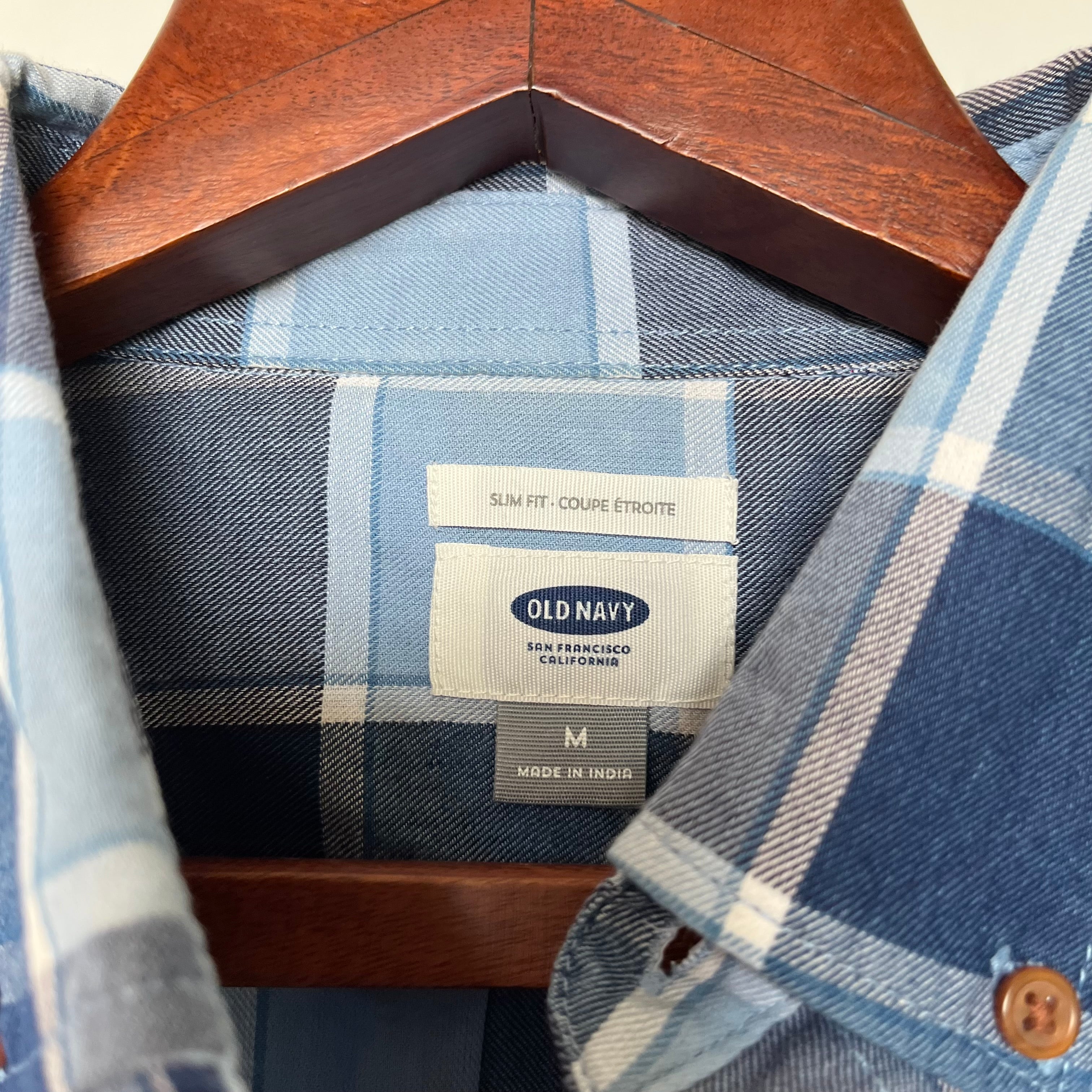 Old Navy checkered shirt