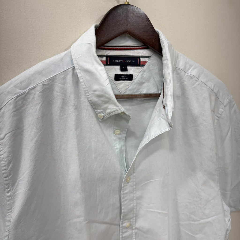 Tommy Hilfiger solid half sleeve shirt