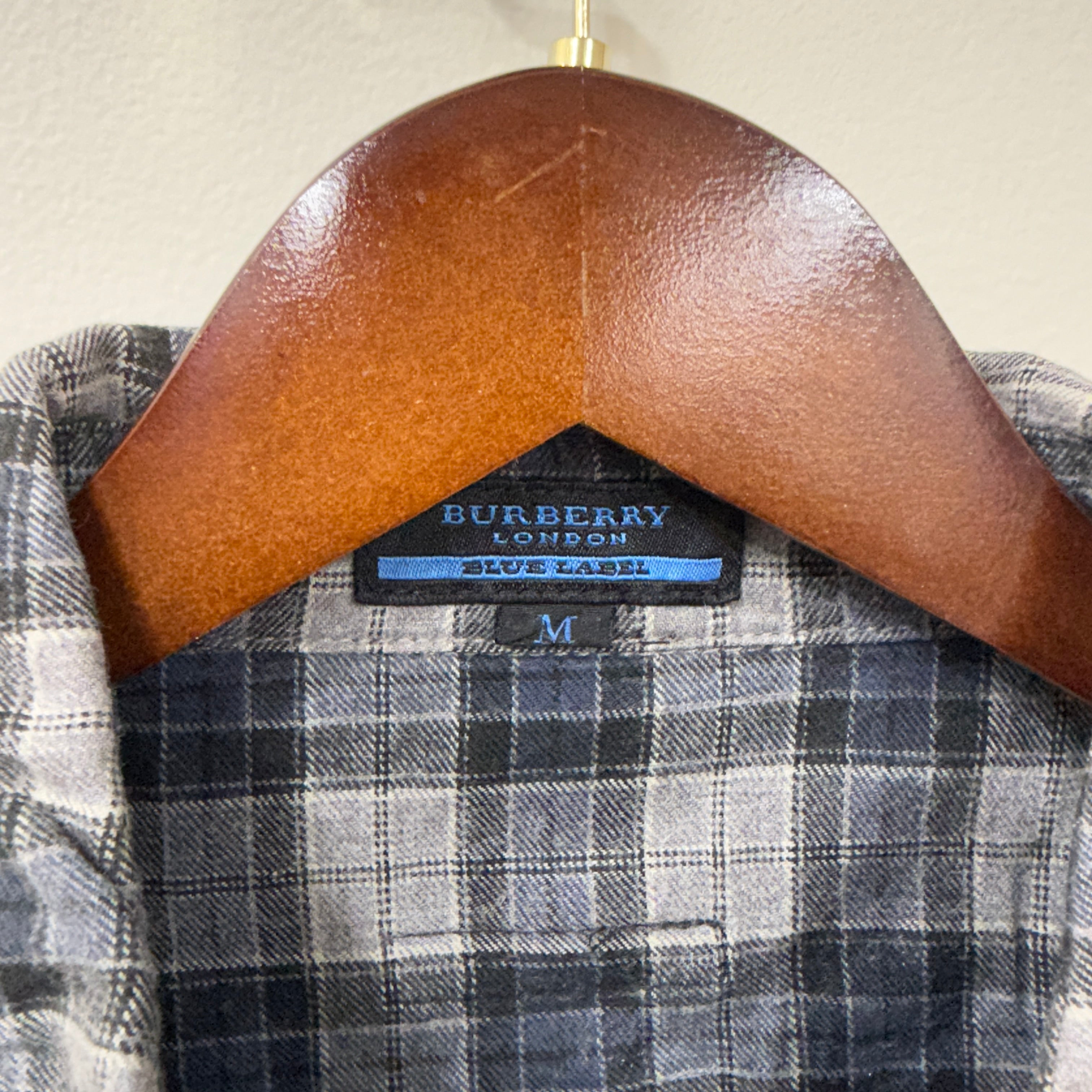 Burberry checkered shirt