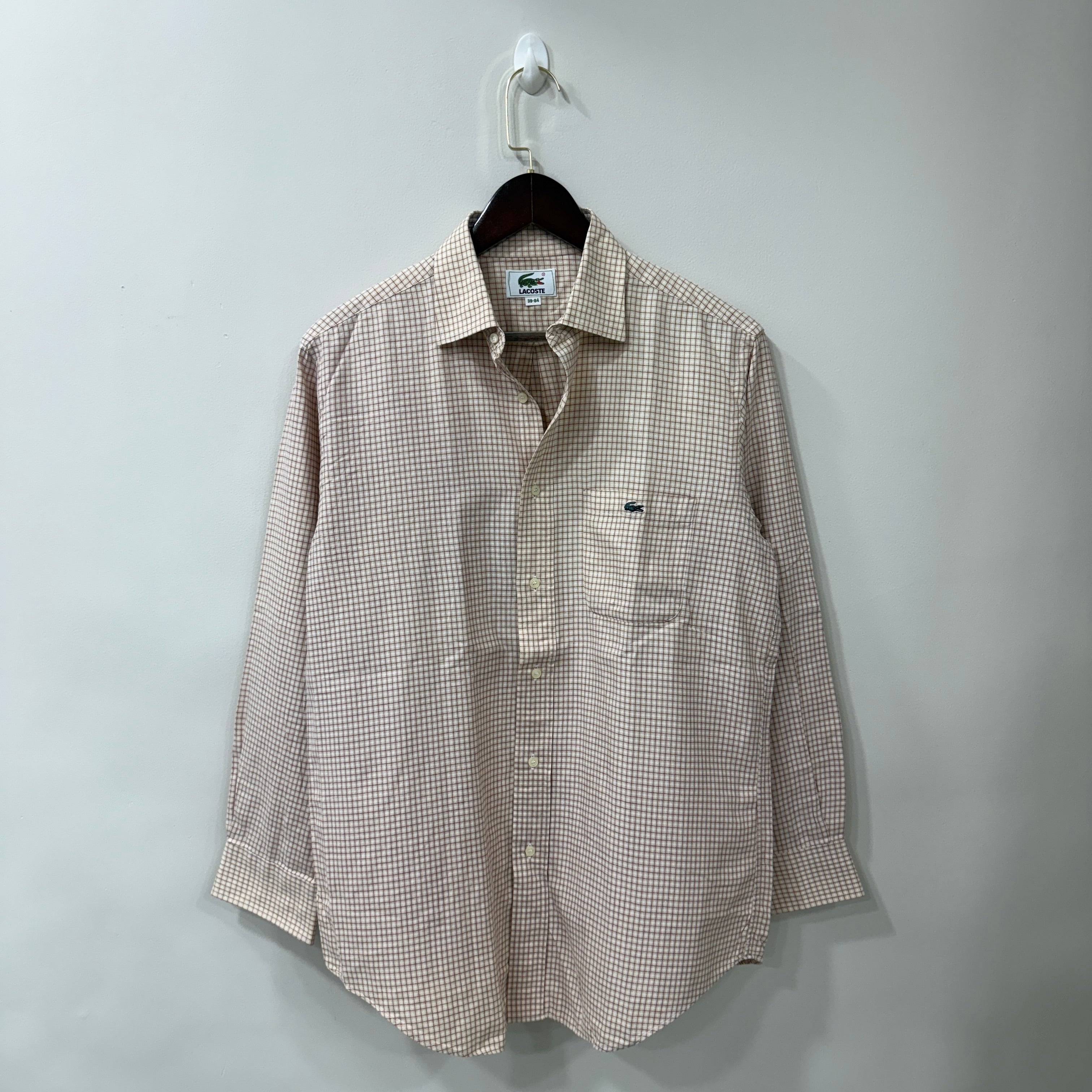 Lacoste checkered shirt