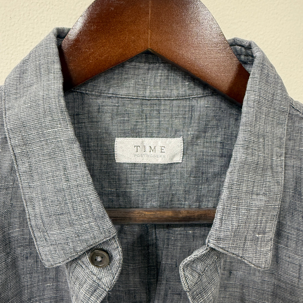 Grey linen shirt