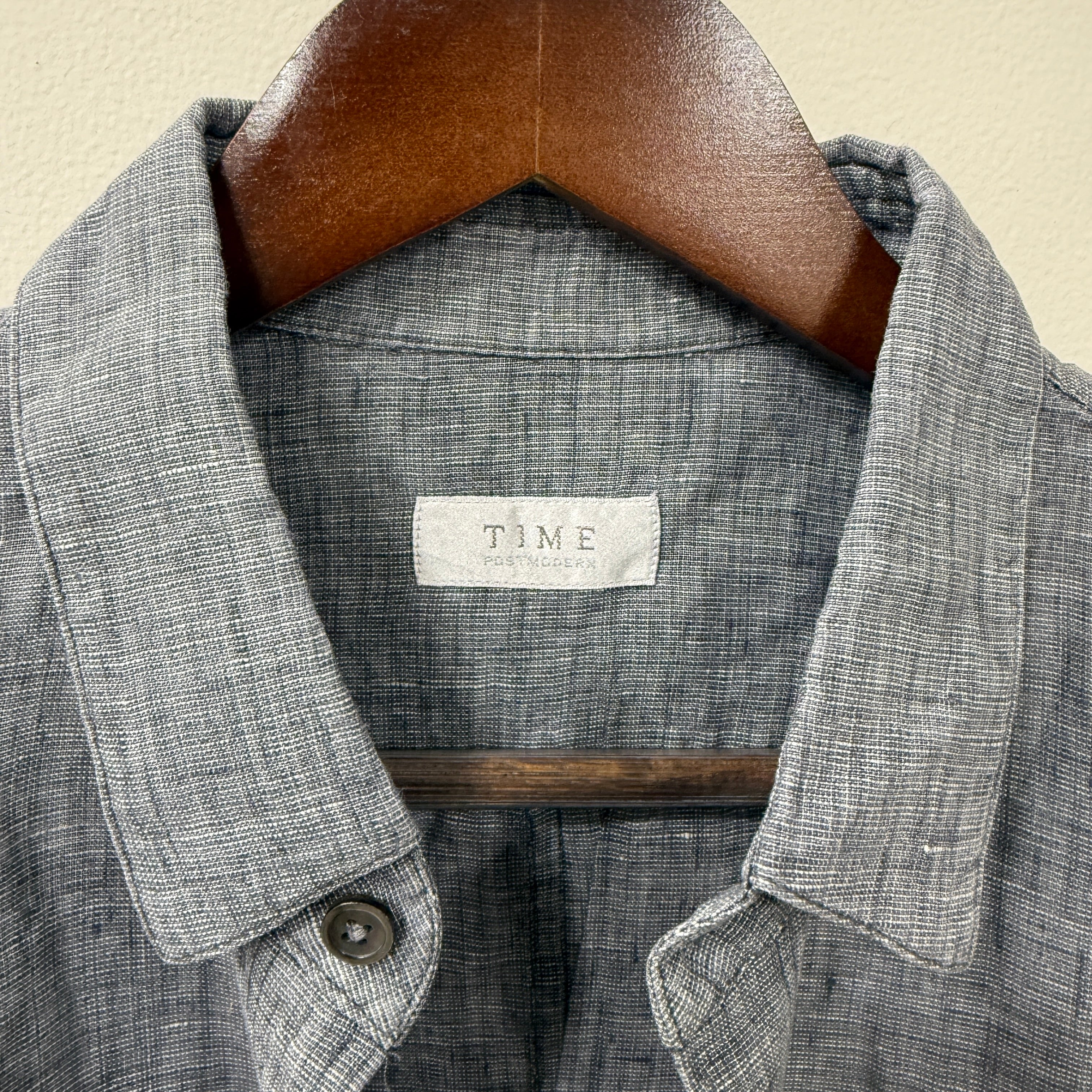 Grey linen shirt