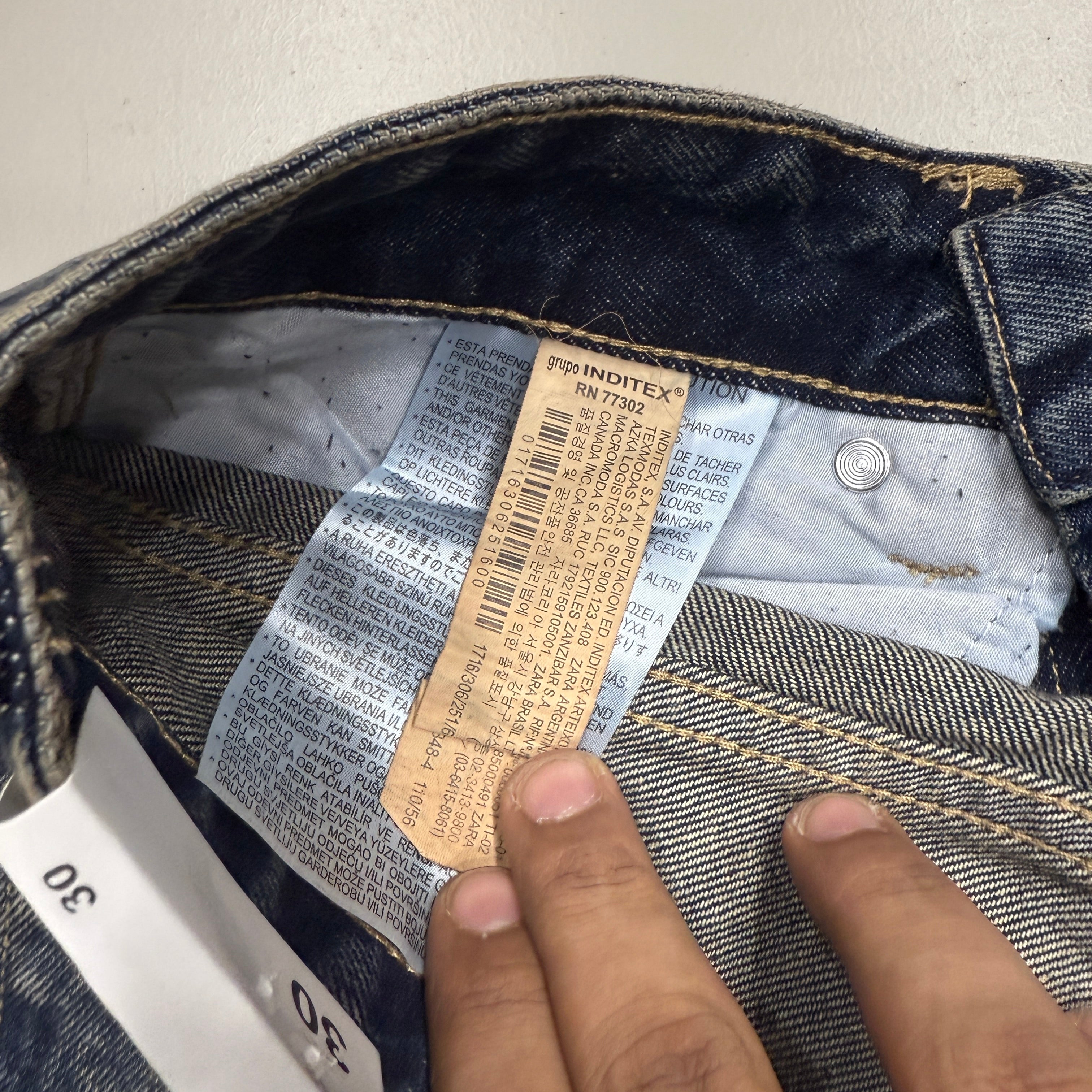 Zara loose fit/baggy jeans