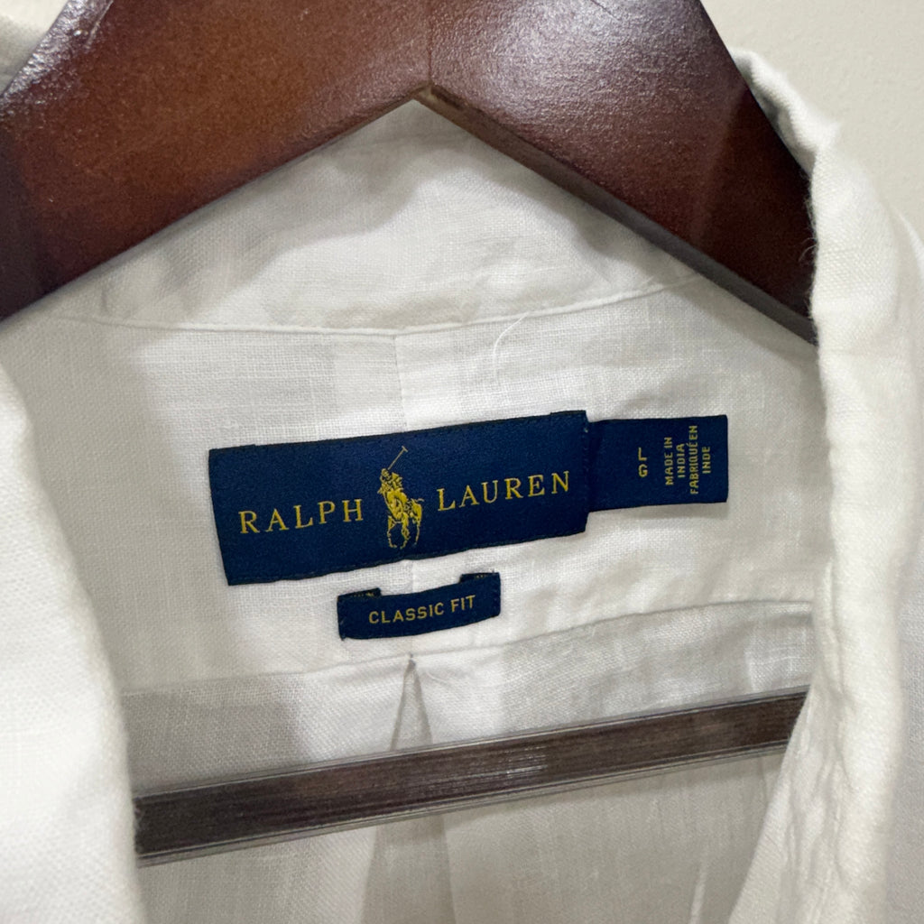 Ralph Lauren 100% linen shirt