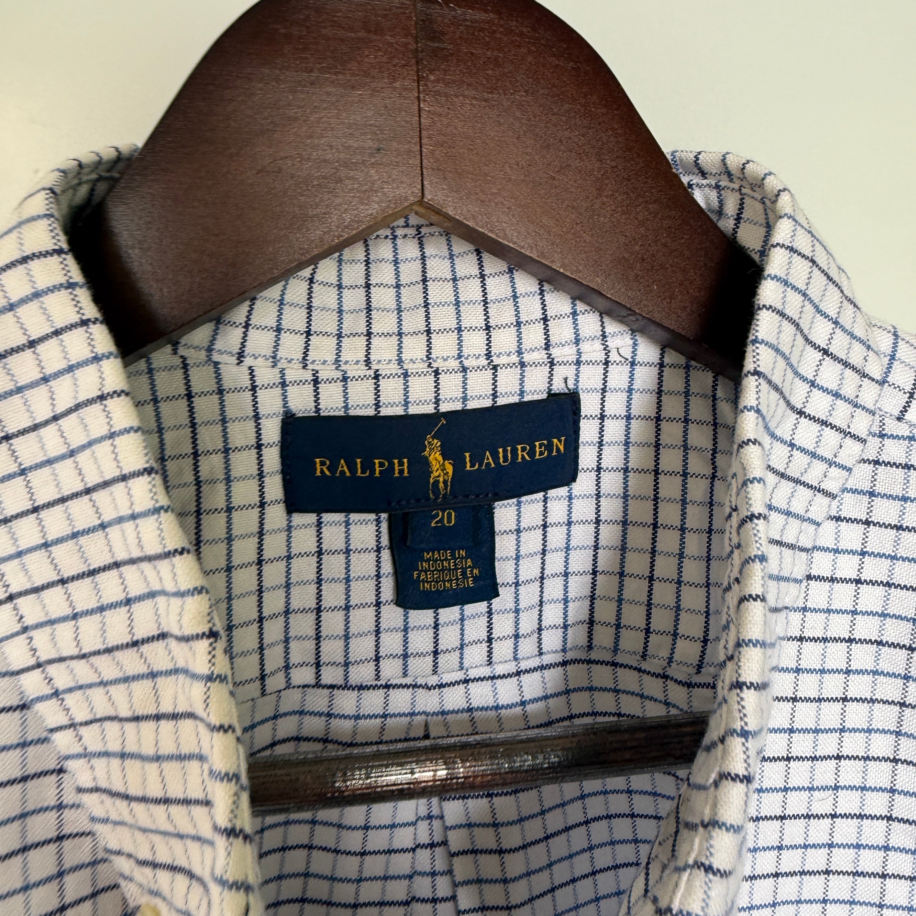 Ralph Lauren checkered shirt