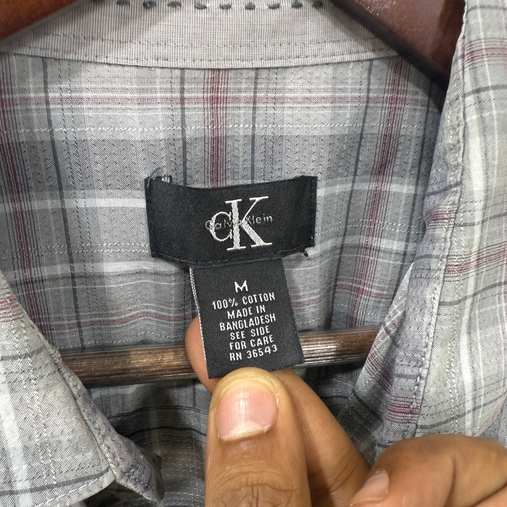 Calvin Klein checkered shirt