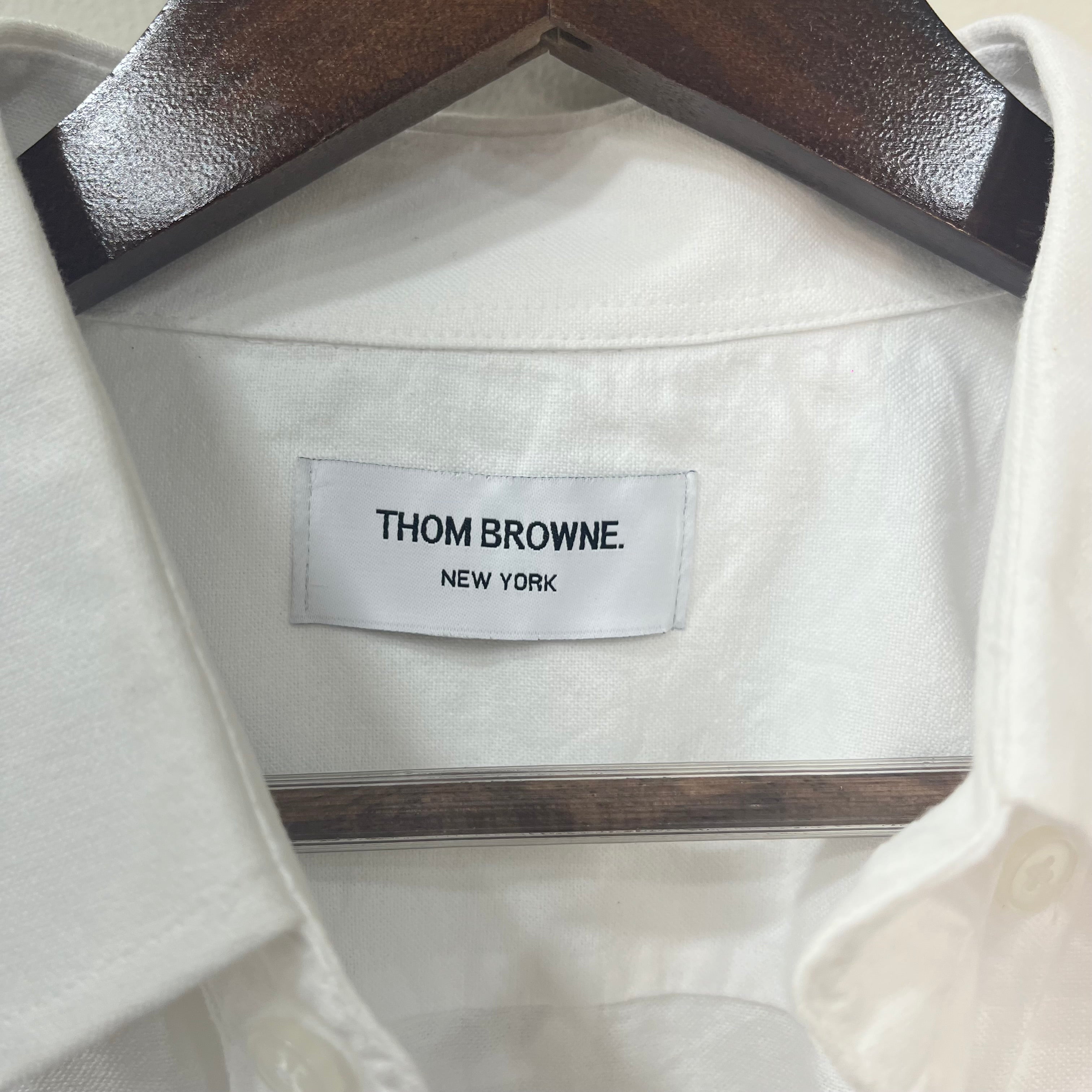 THOM BROWNE button down shirt