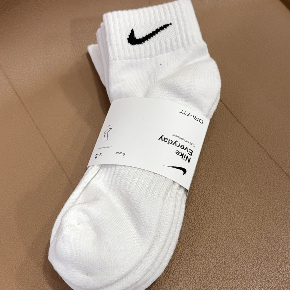Nike ankle length white (Pack of 3)