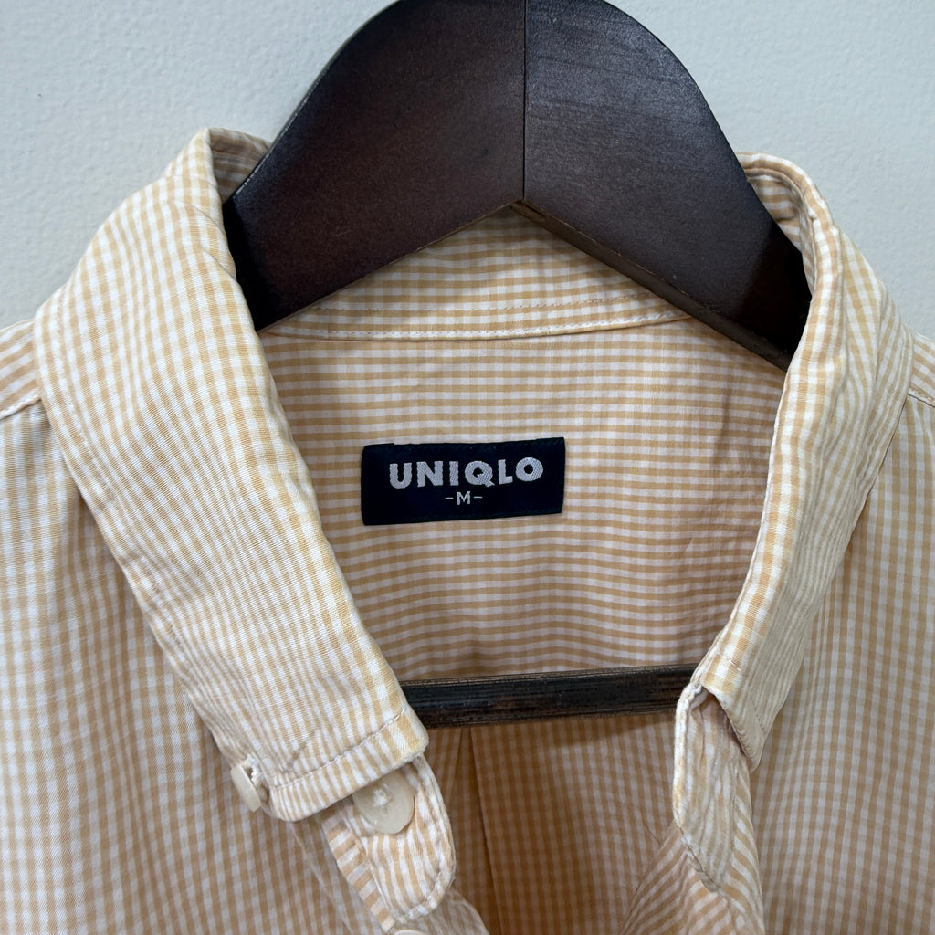 Uniqlo checkered shirt