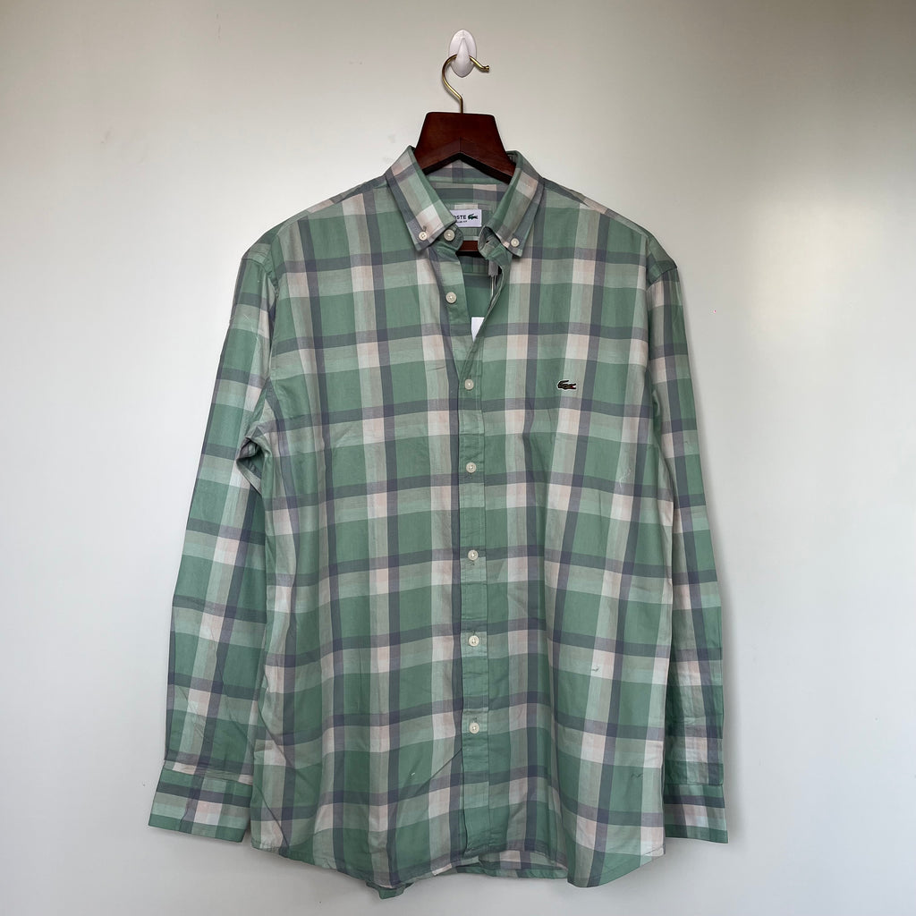 Lacoste checkered shirt