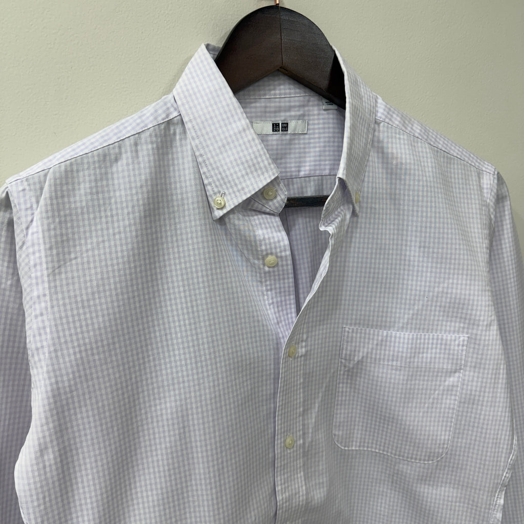 Uniqlo checkered shirt