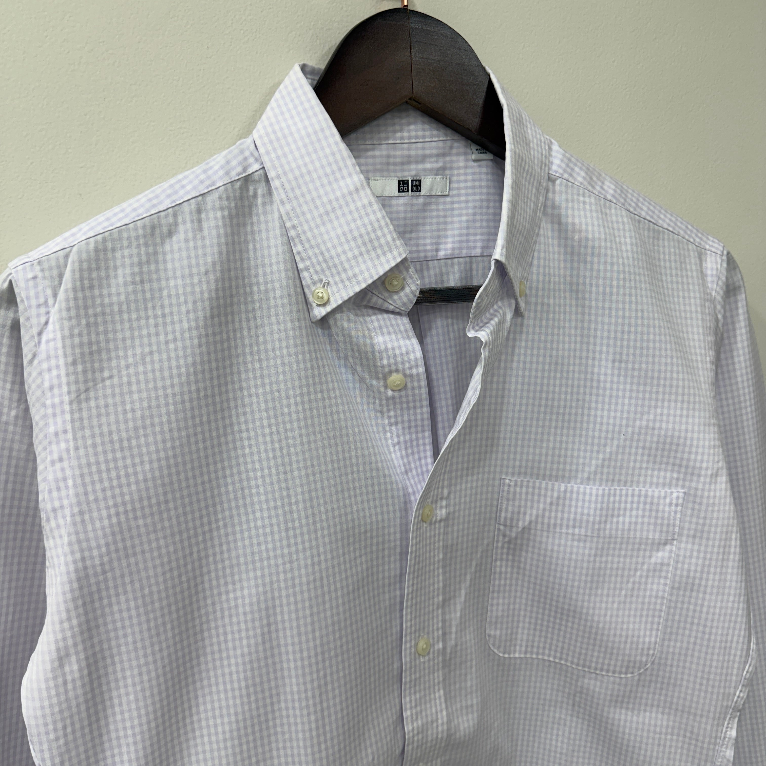 Uniqlo checkered shirt