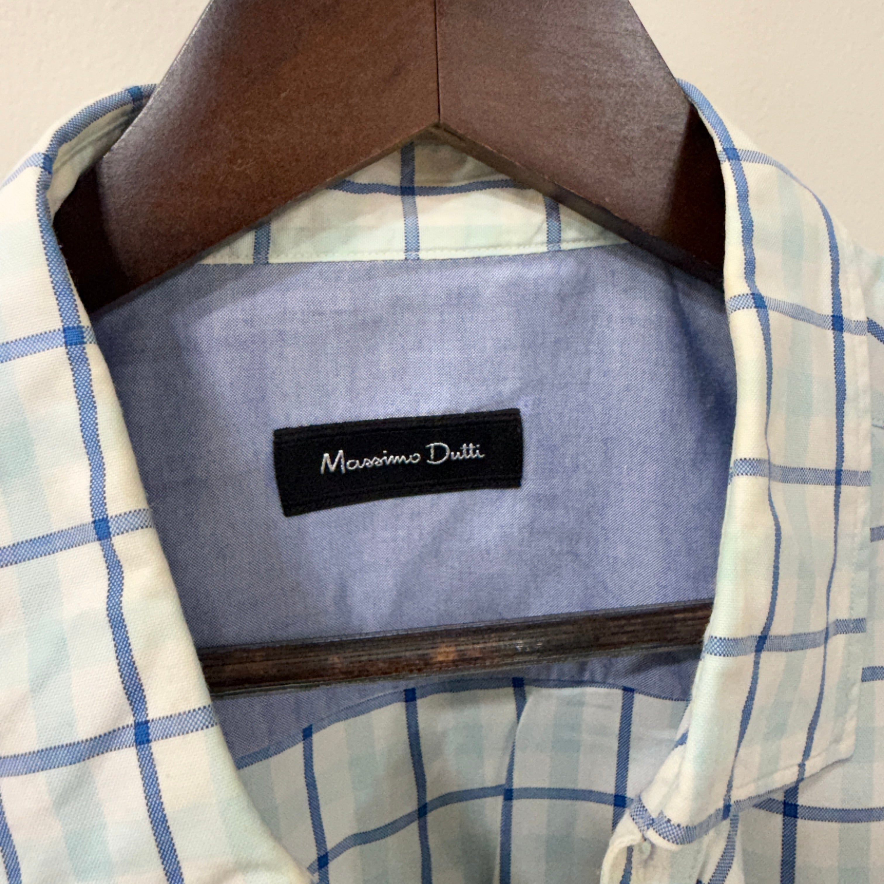 Mossimo Dutti checkered shirt