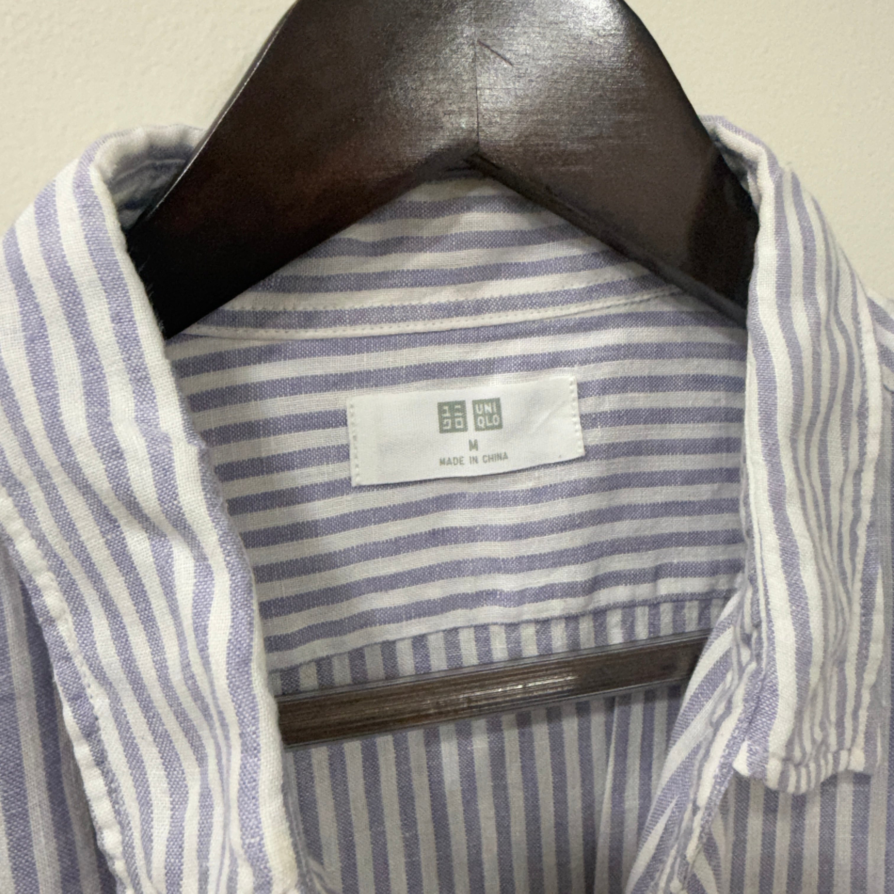 Uniqlo linen stripes