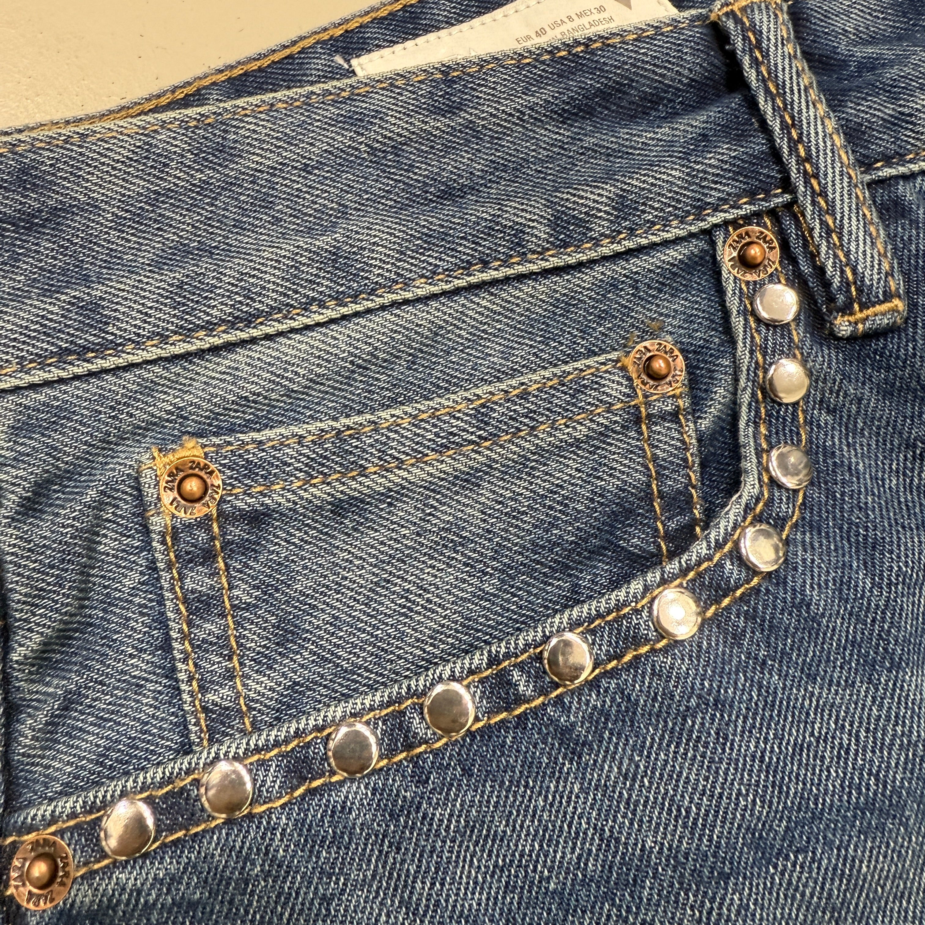 Zara loose fit/baggy jeans