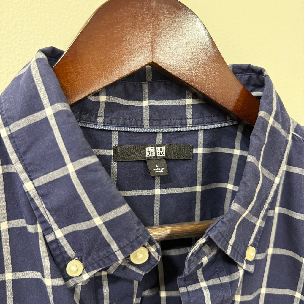 Uniqlo checkered shirt