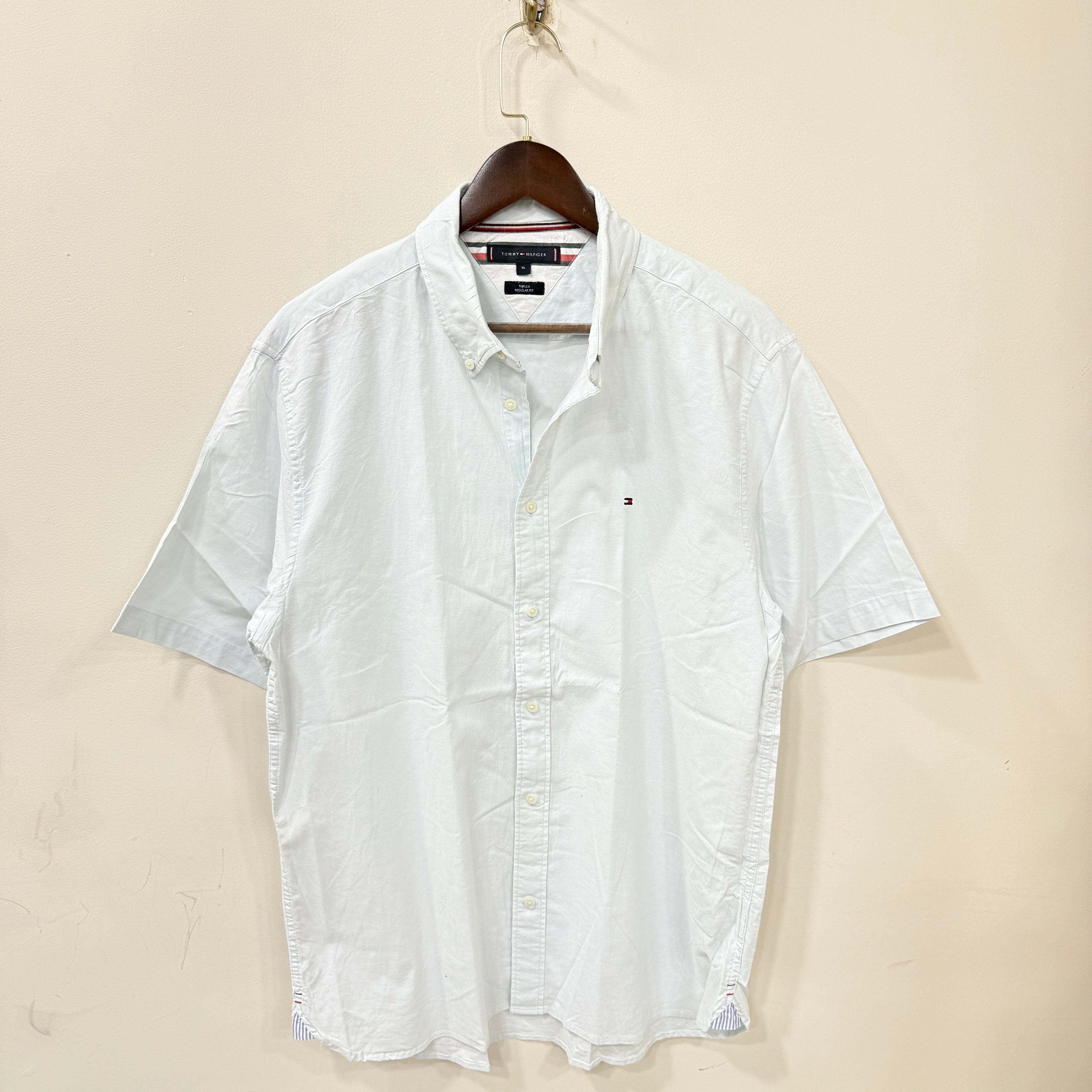 Tommy Hilfiger solid half sleeve shirt
