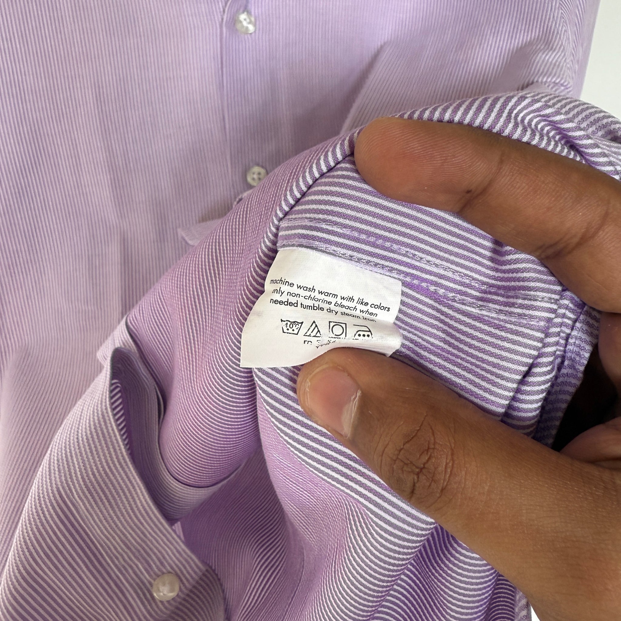 Calvin Klein stripes with handcuff