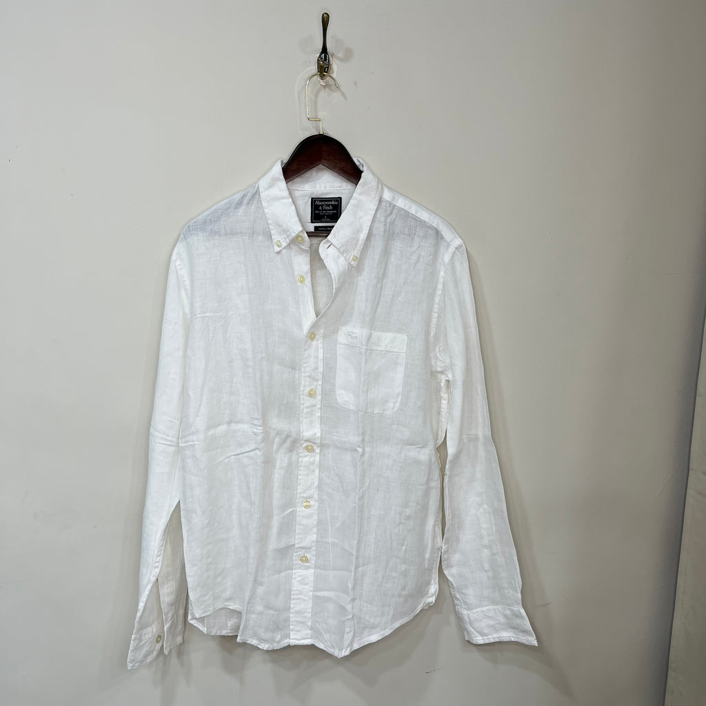 Abercrombie & Fitch 100% linen shirt