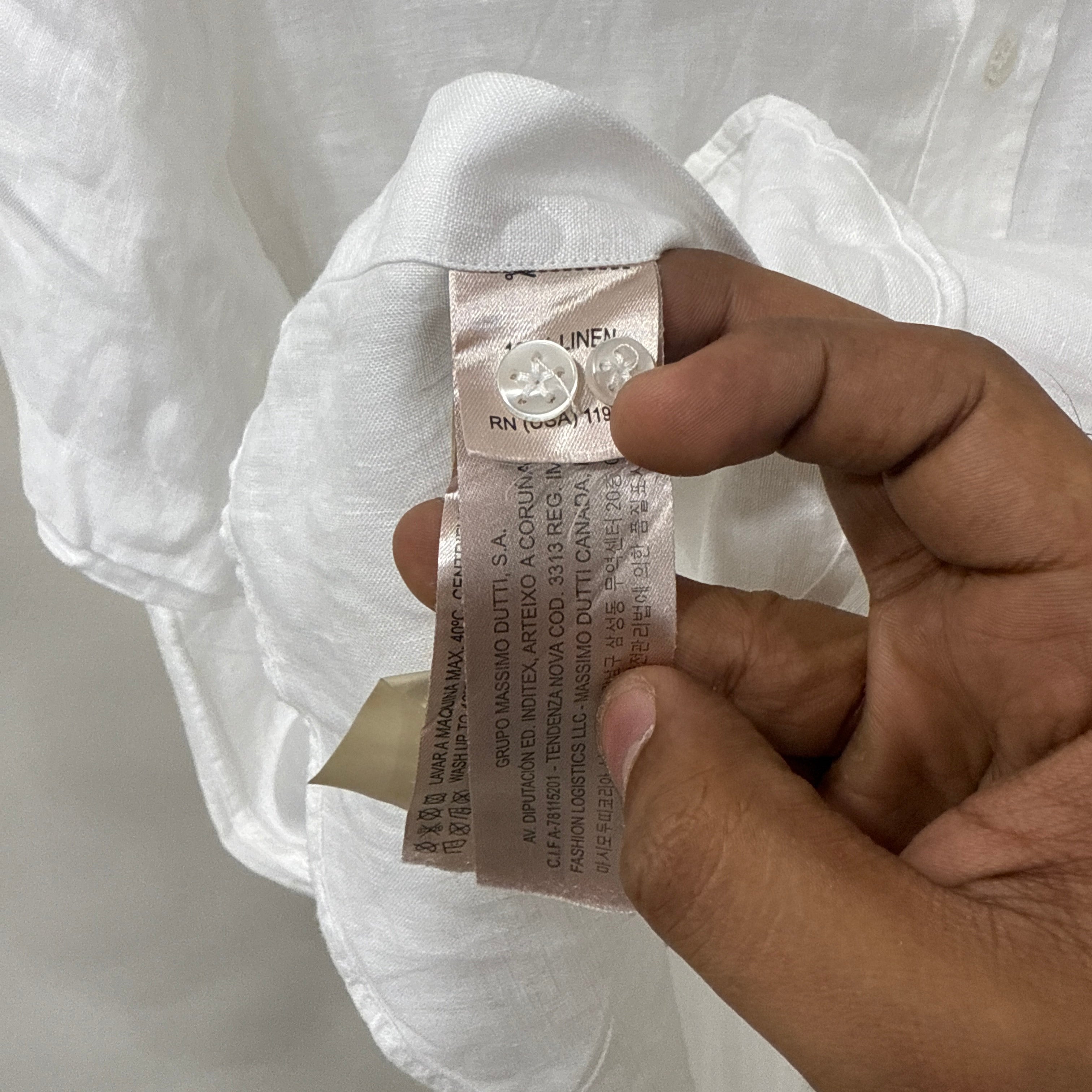 Mossimo Dutti linen shirt