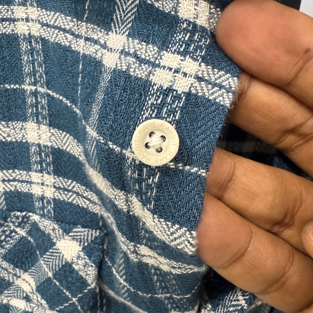 Rare rabbit checkered shirt