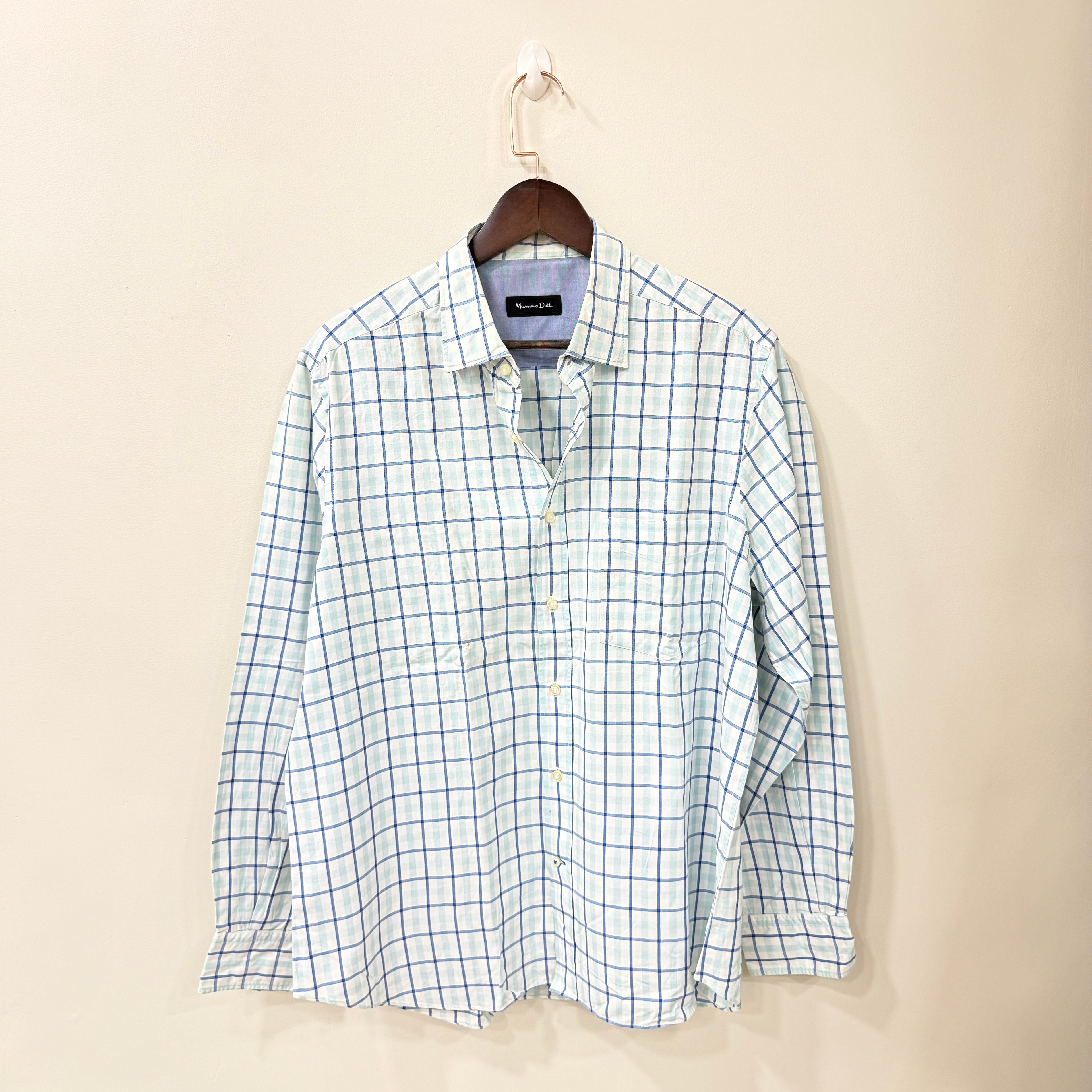 Mossimo Dutti checkered shirt