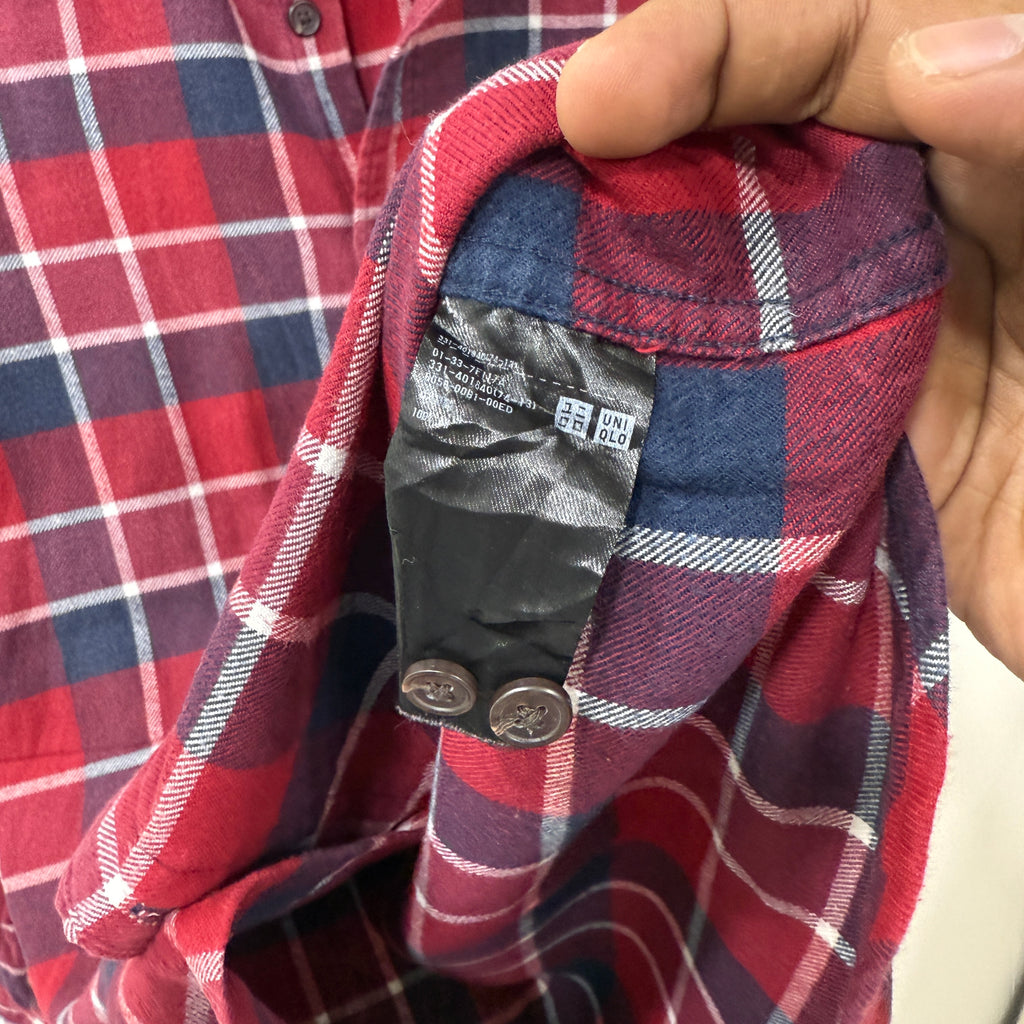 Uniqlo checkered shirt