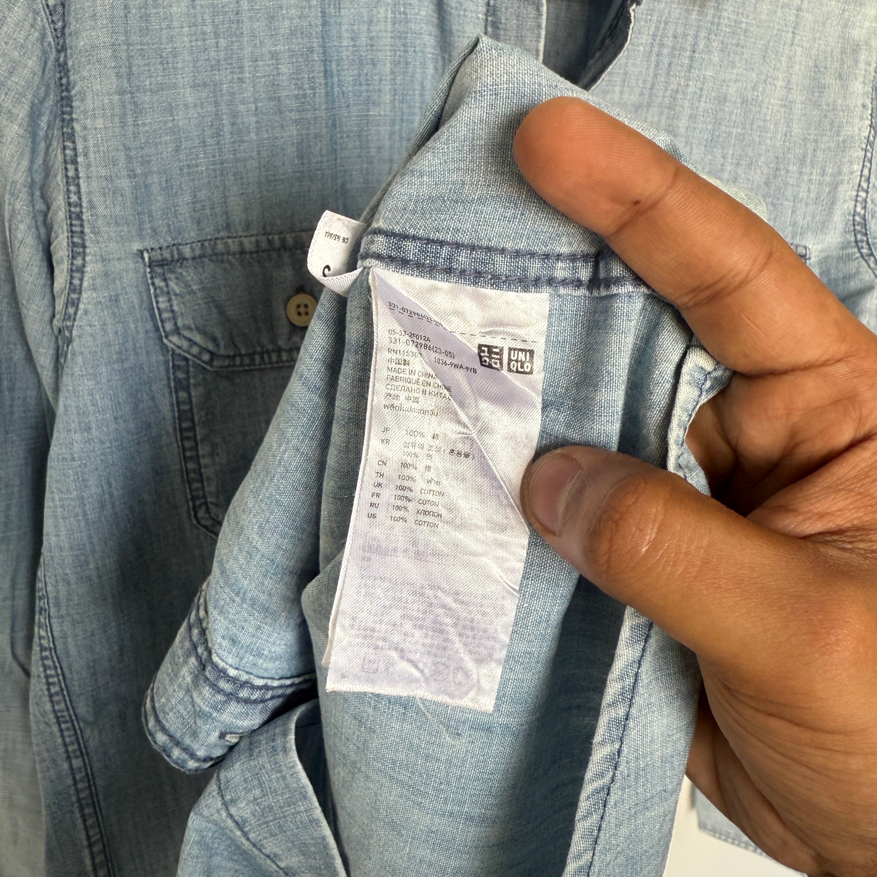 Uniqlo Denim shirt
