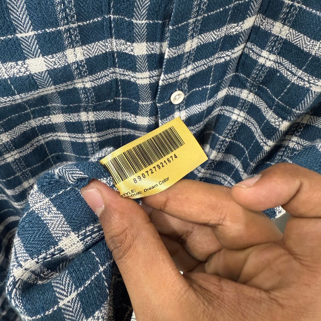 Rare rabbit checkered shirt