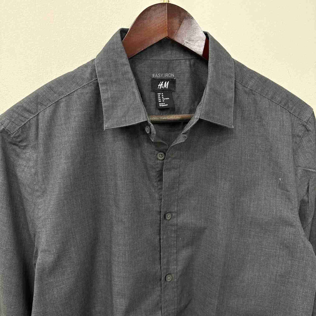H&M solid shirt