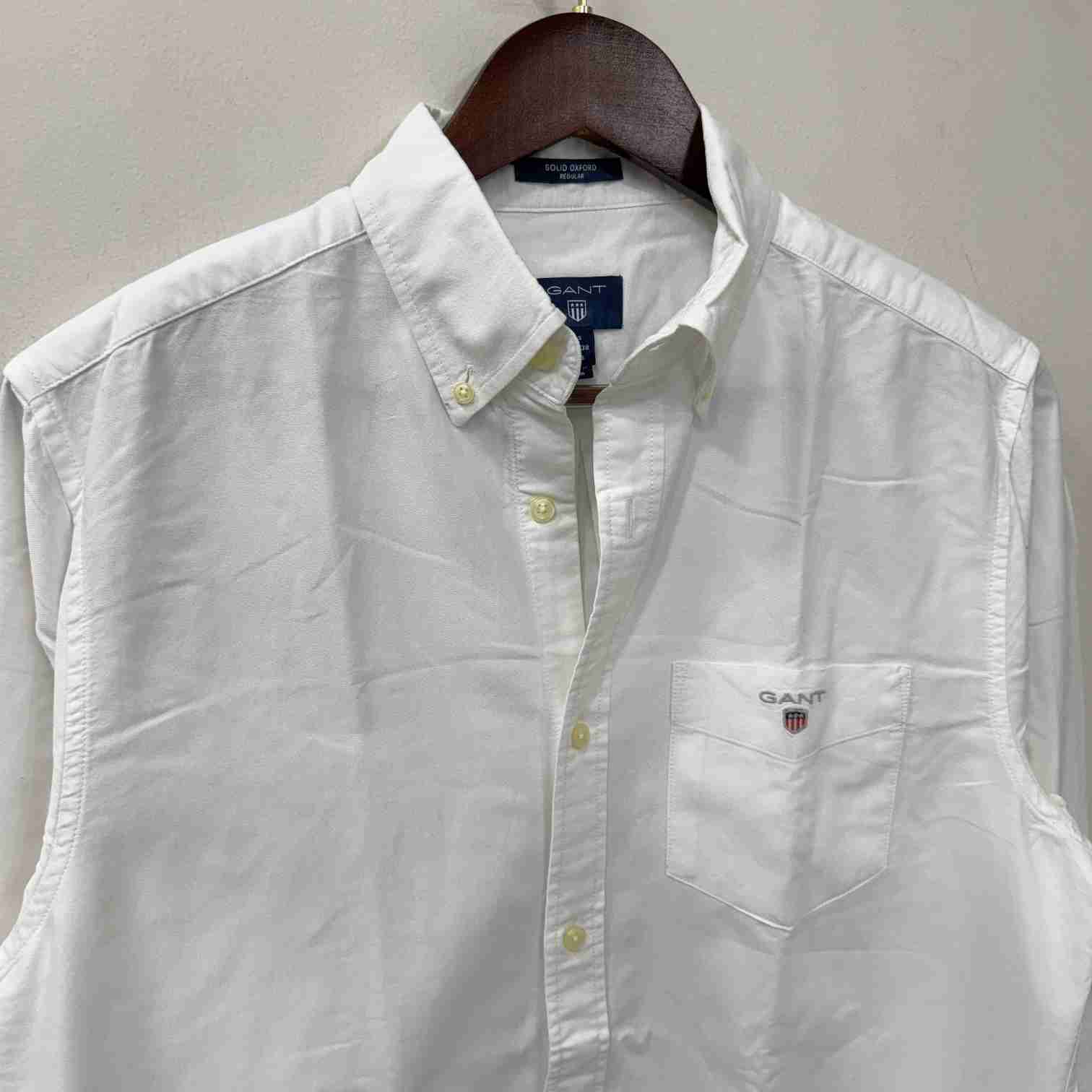 Gant Oxford white button down shirt