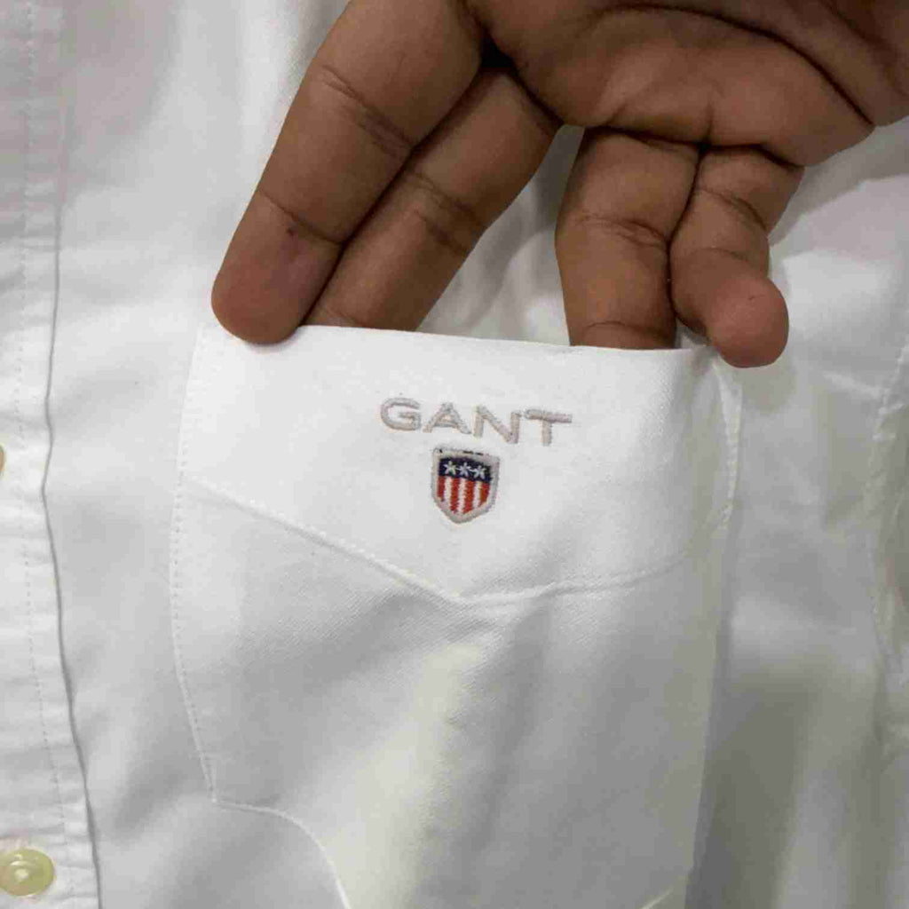 Gant Oxford white button down shirt