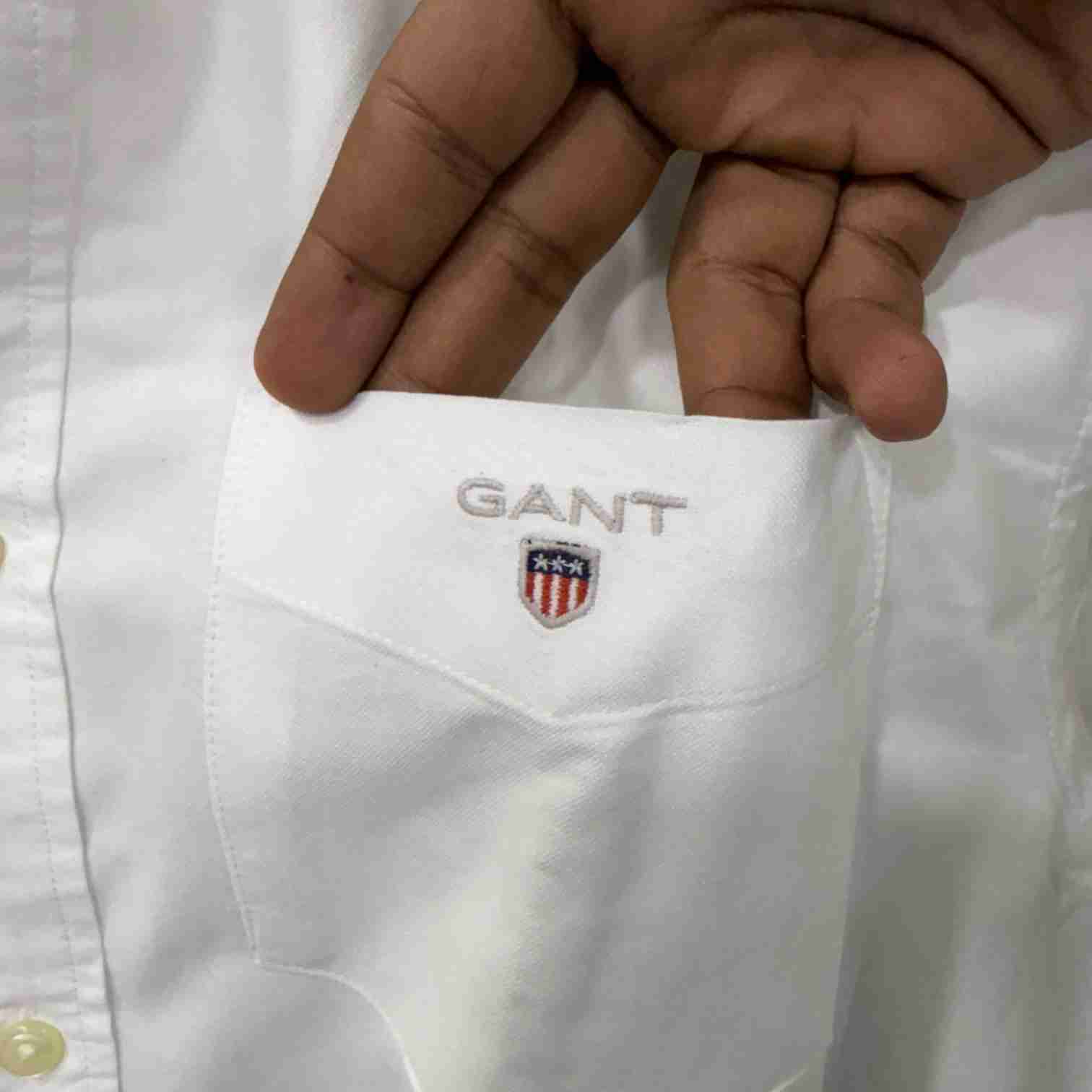Gant Oxford white button down shirt