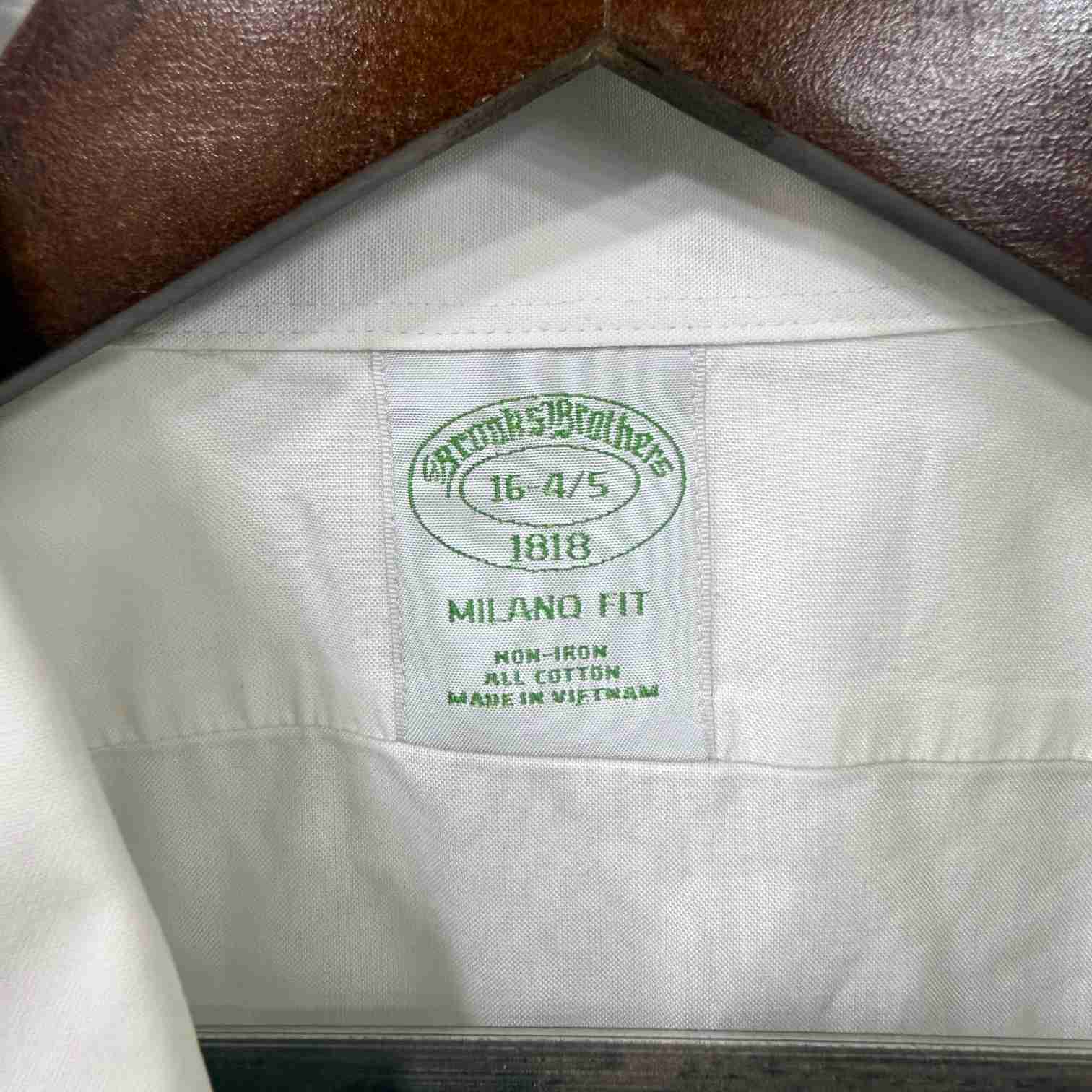 Brooks Brothers white premium shirt