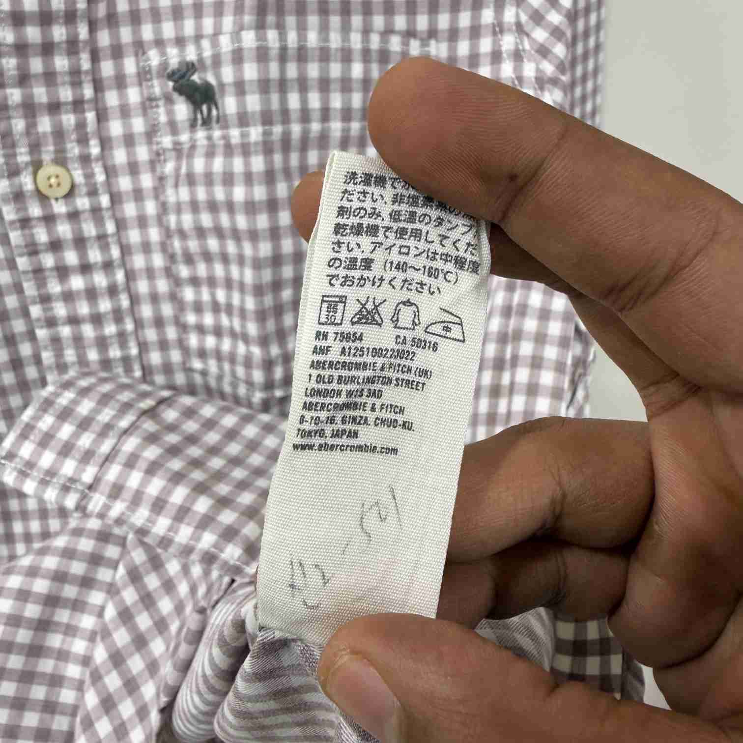 Abercrombie & Fitch checkered shirt