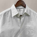 Uniqlo white oxfrod shirt