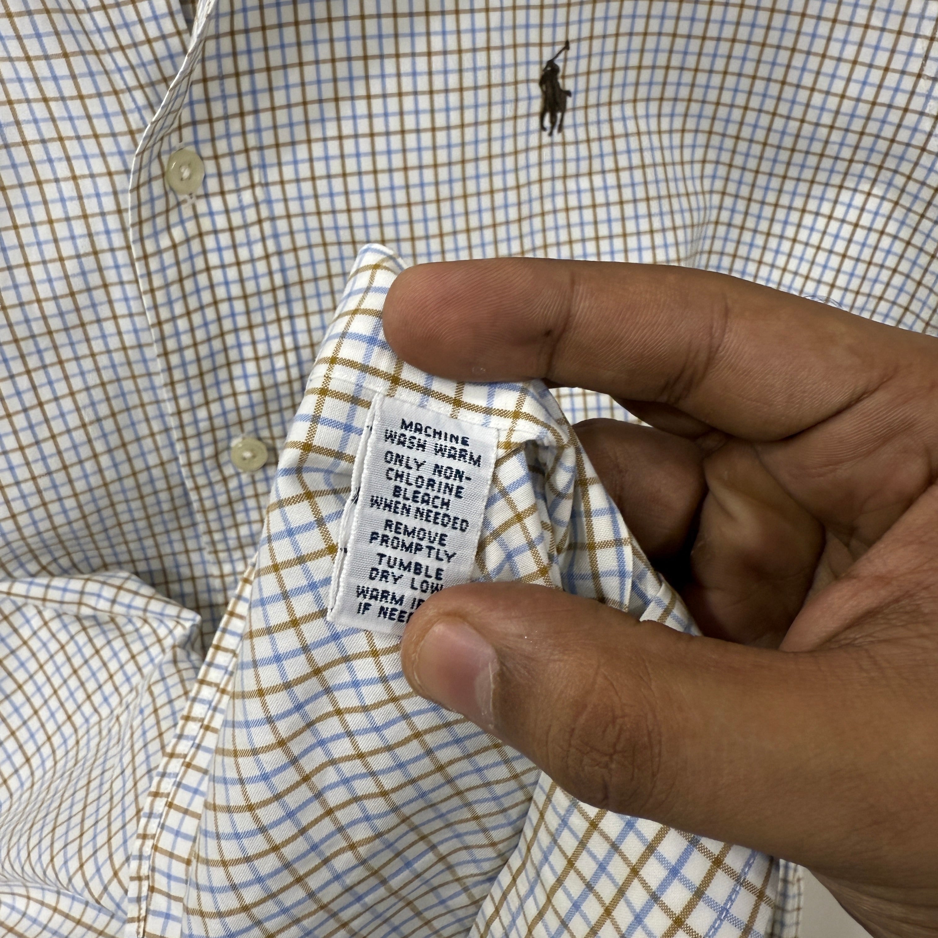 Ralph Lauren checkered shirt