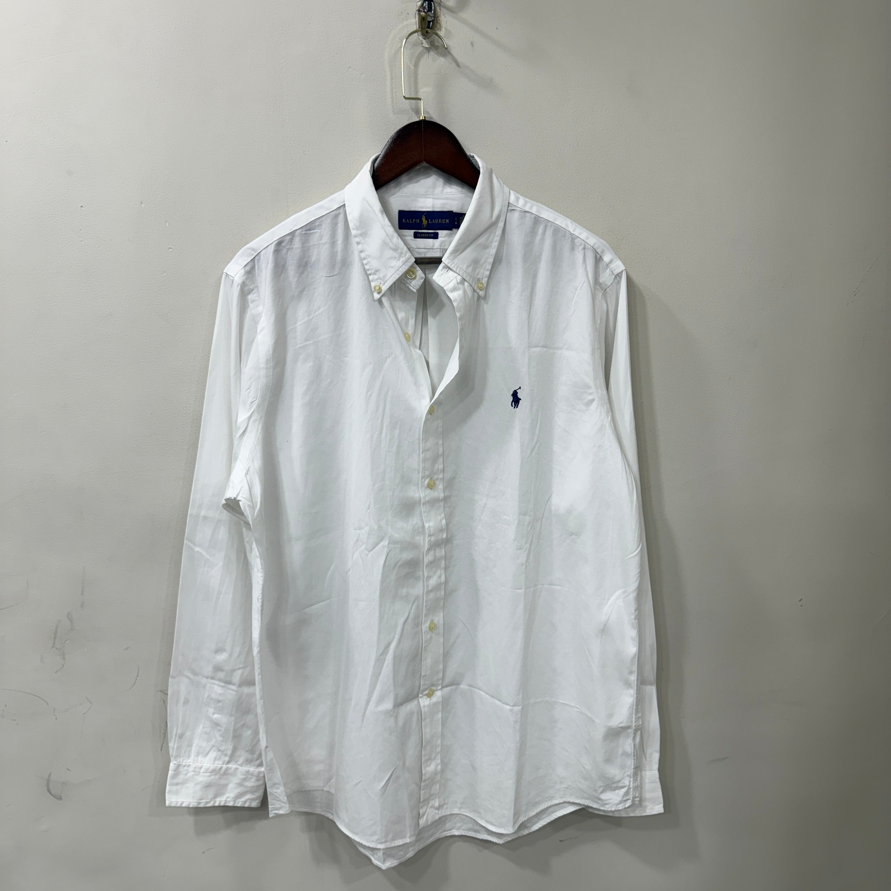 Ralph Lauren White button down shirt