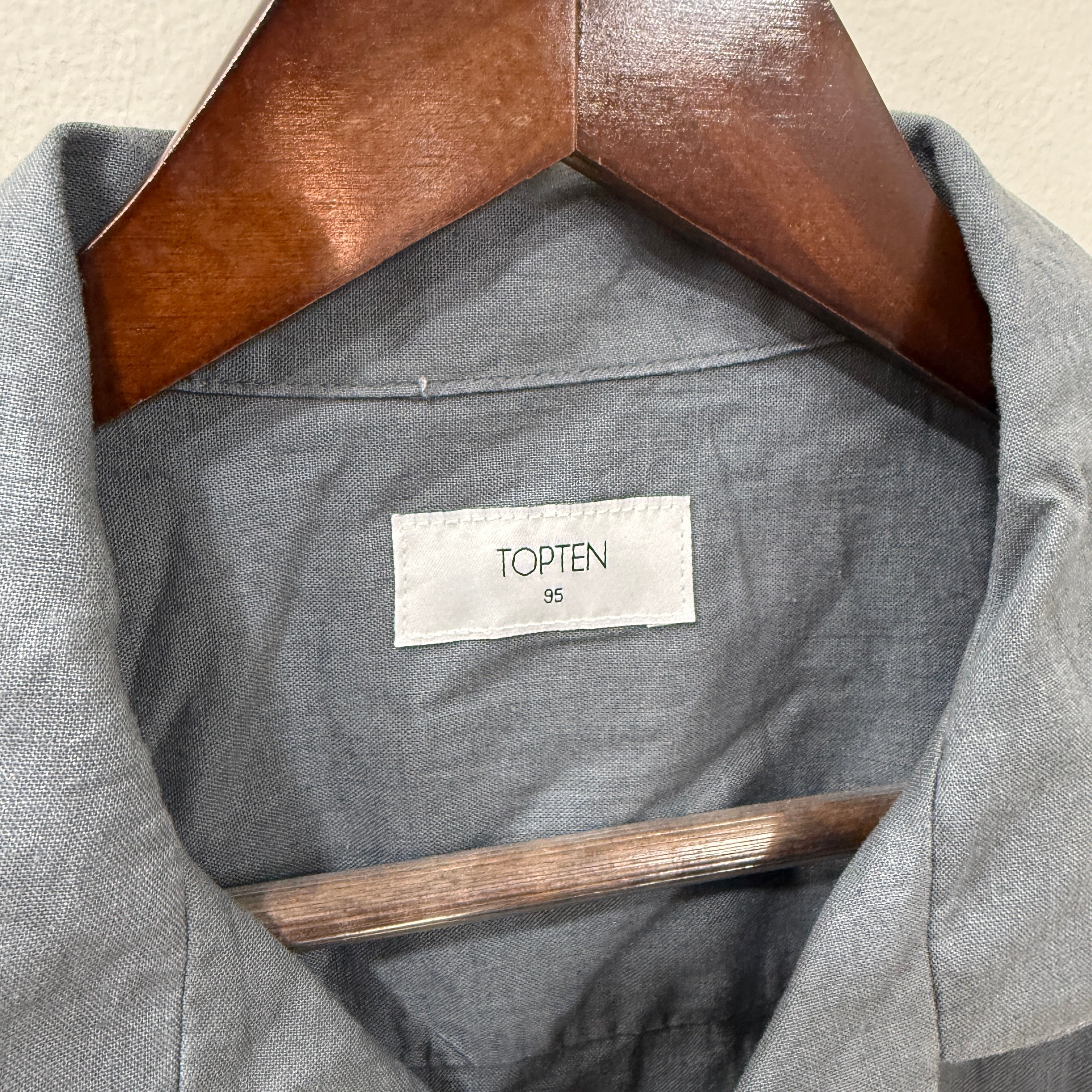 Topten linen half sleeve shirt