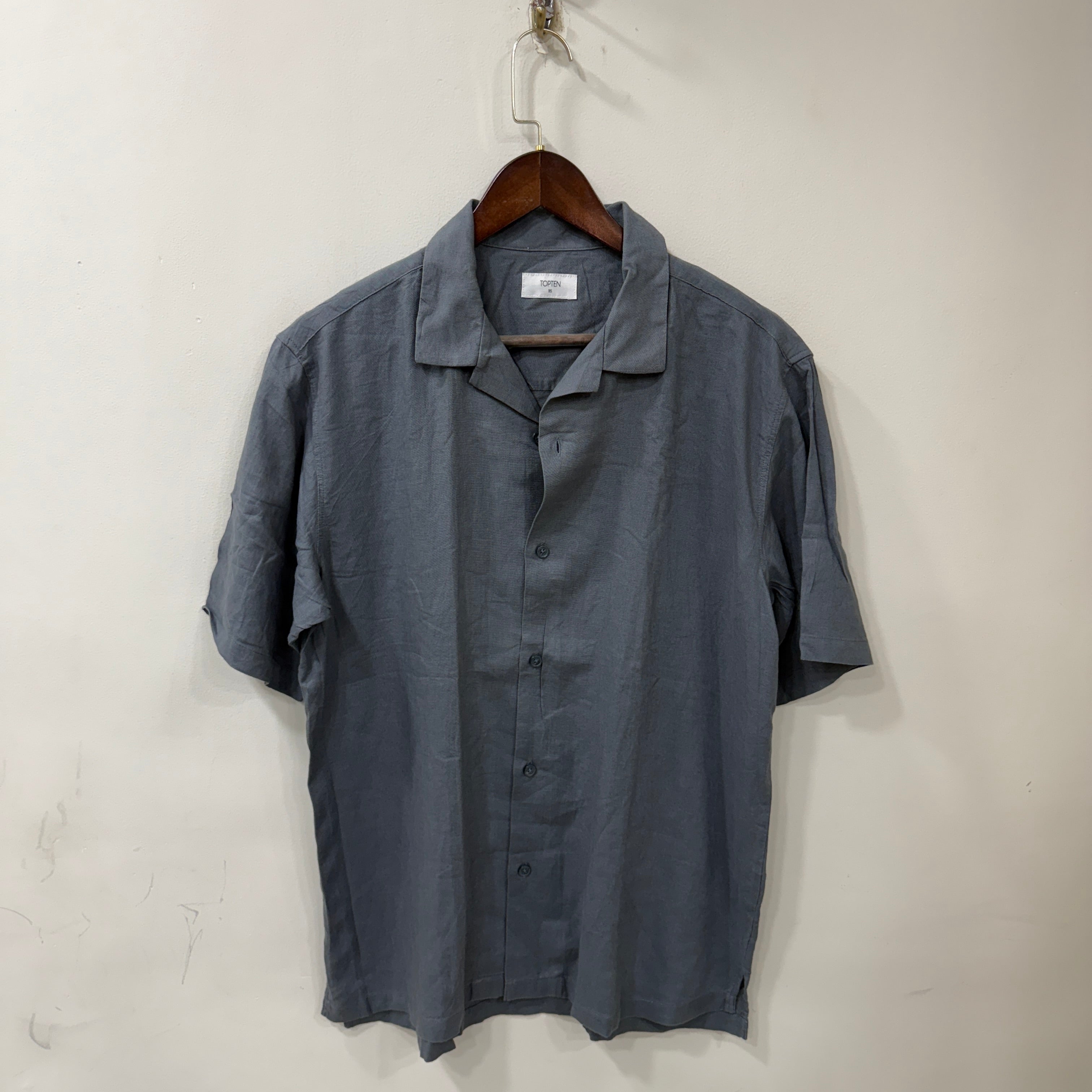 Topten linen half sleeve shirt