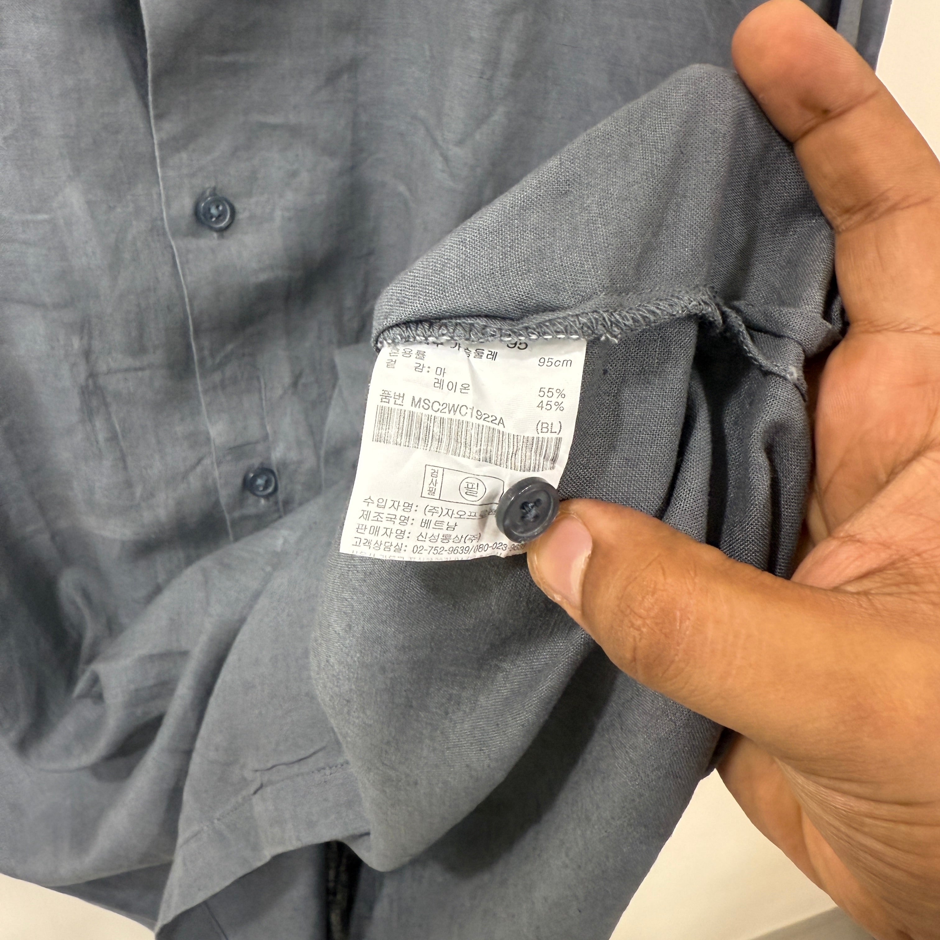 Topten linen half sleeve shirt