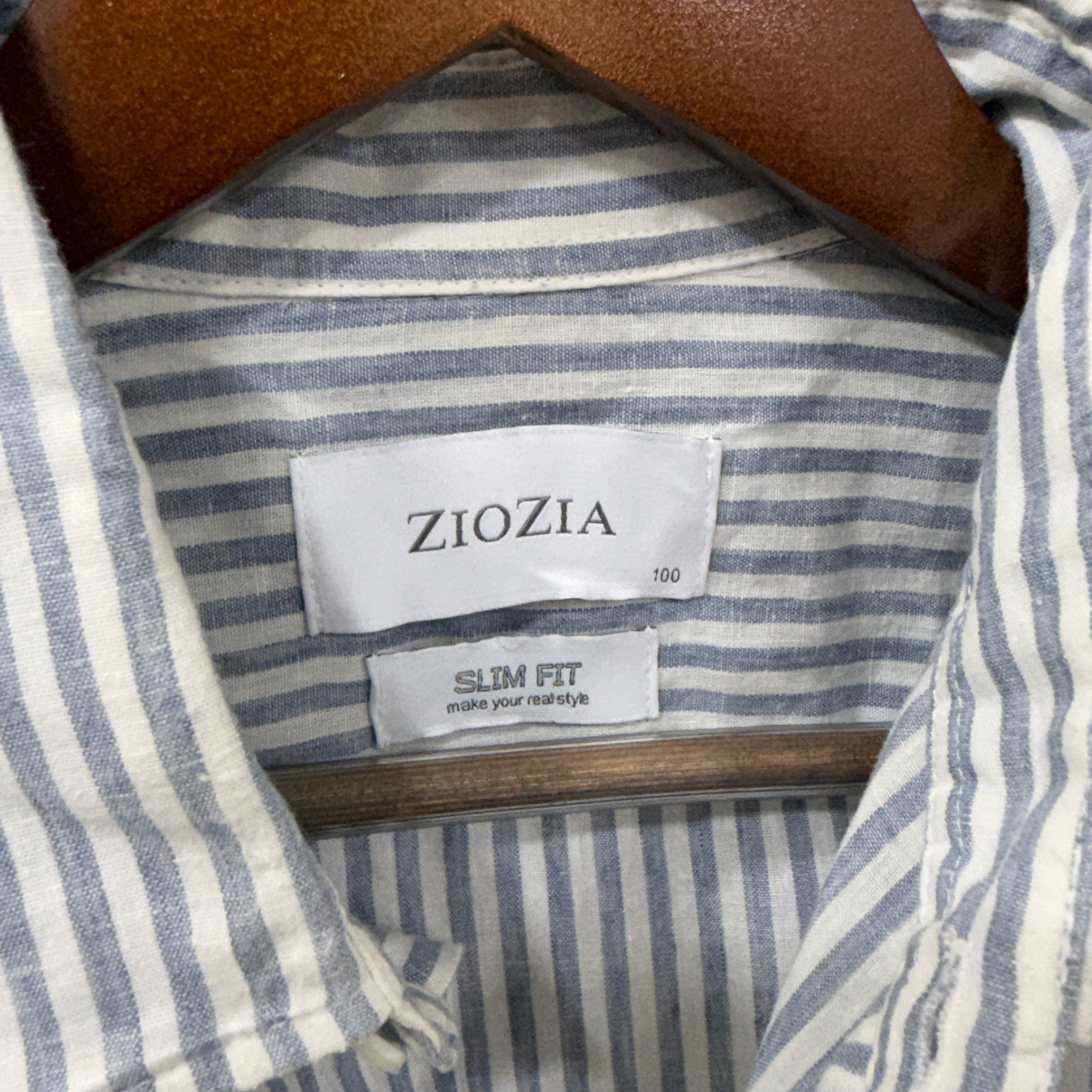 Ziozia Linen stripes shirt