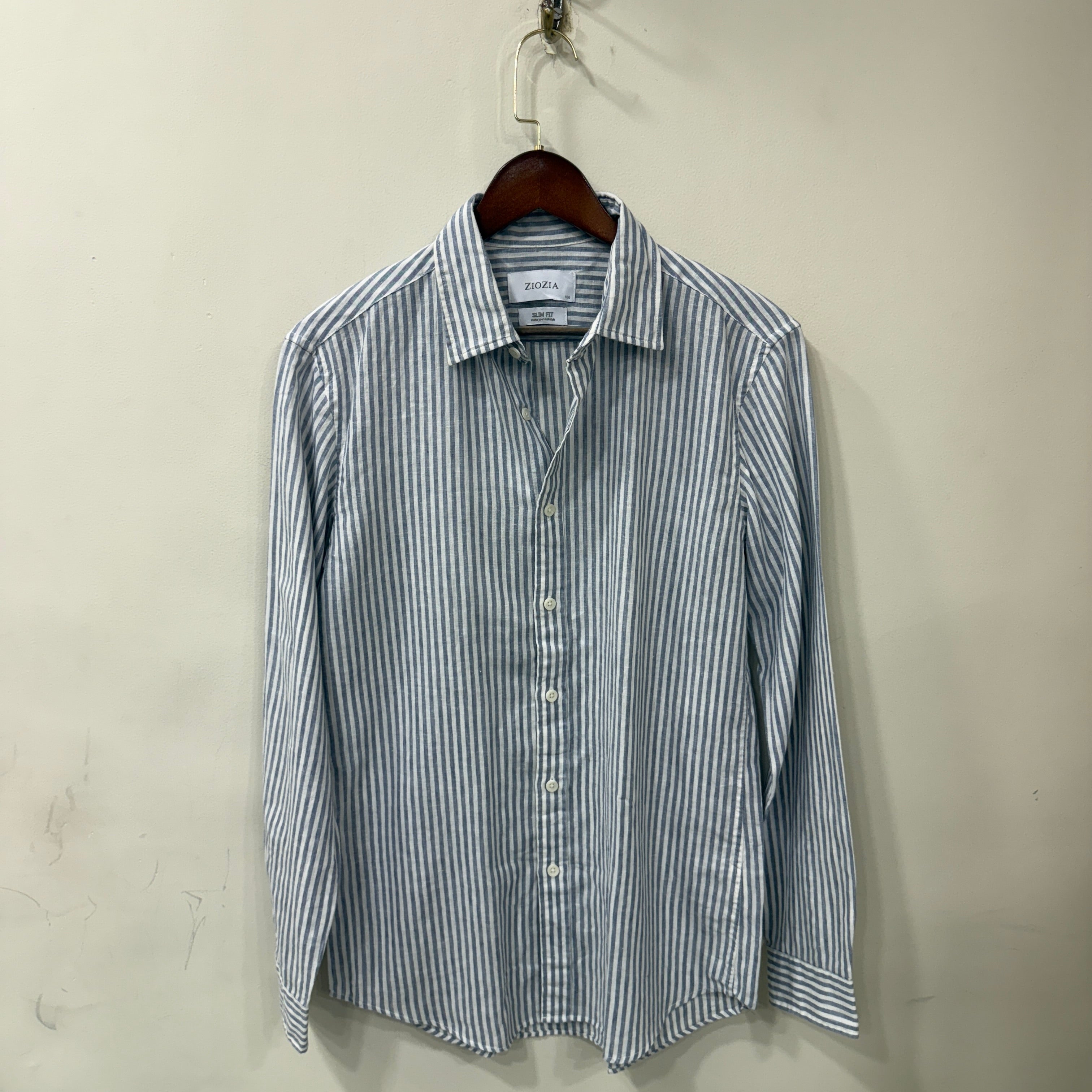 Ziozia Linen stripes shirt